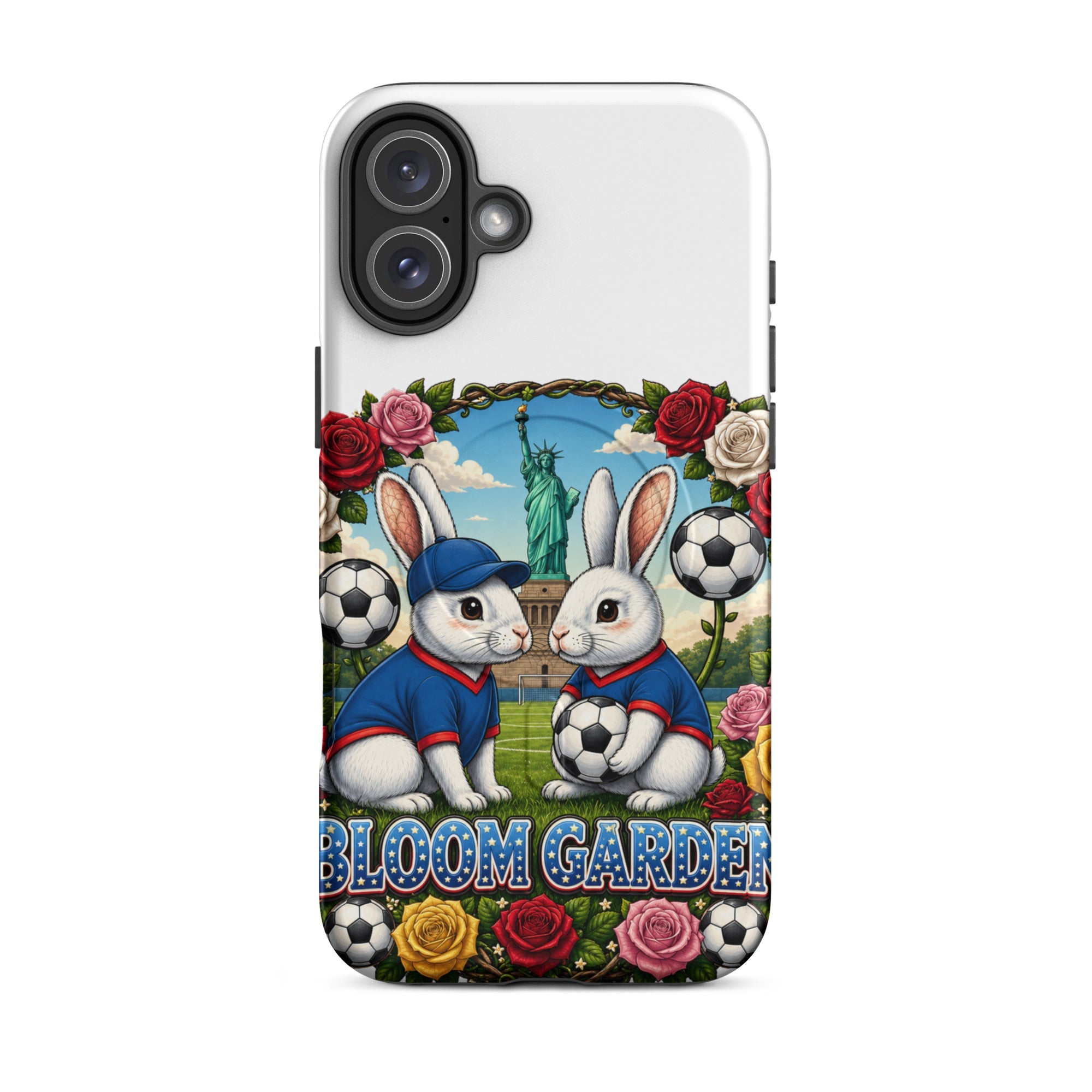 Bloom Garden American Rabbit MagSafe Tough Case for iPhone - BLOOM GARDEN