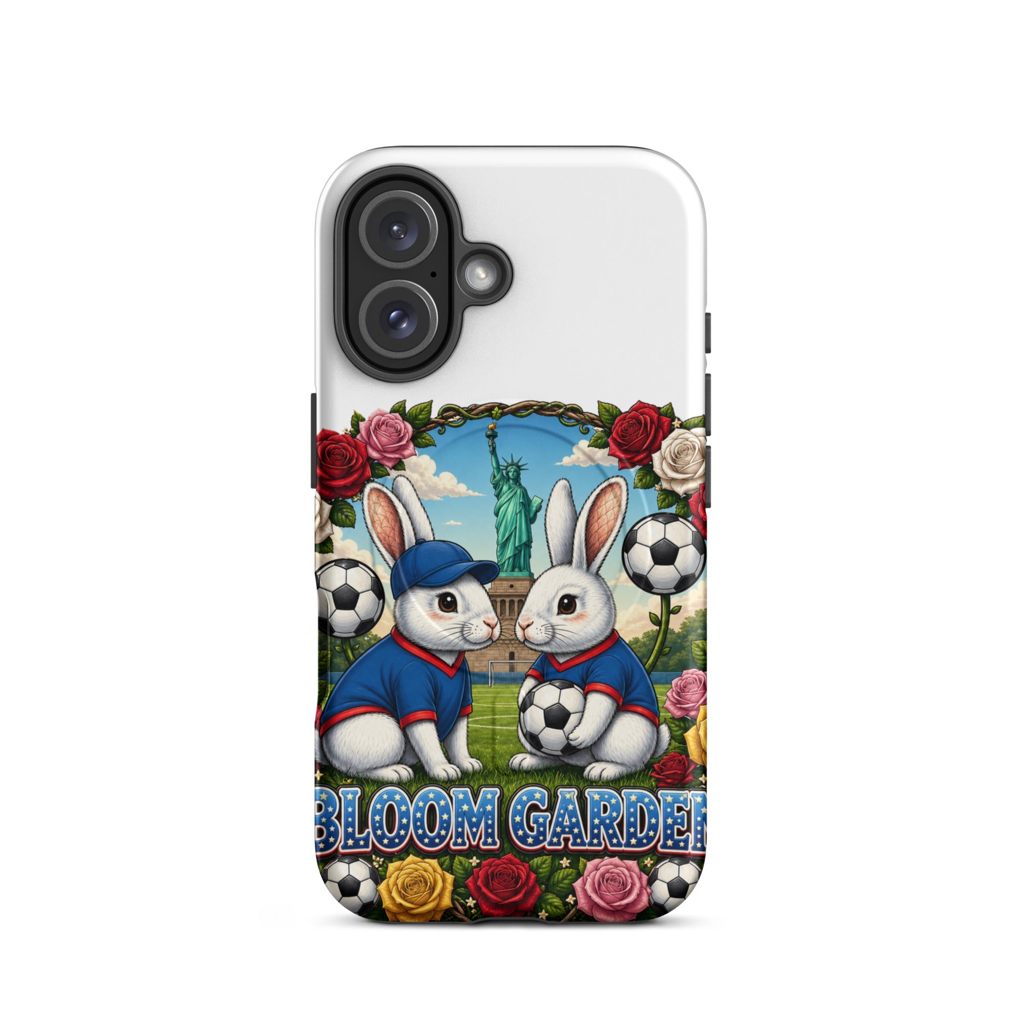 Bloom Garden American Rabbit MagSafe Tough Case for iPhone - BLOOM GARDEN