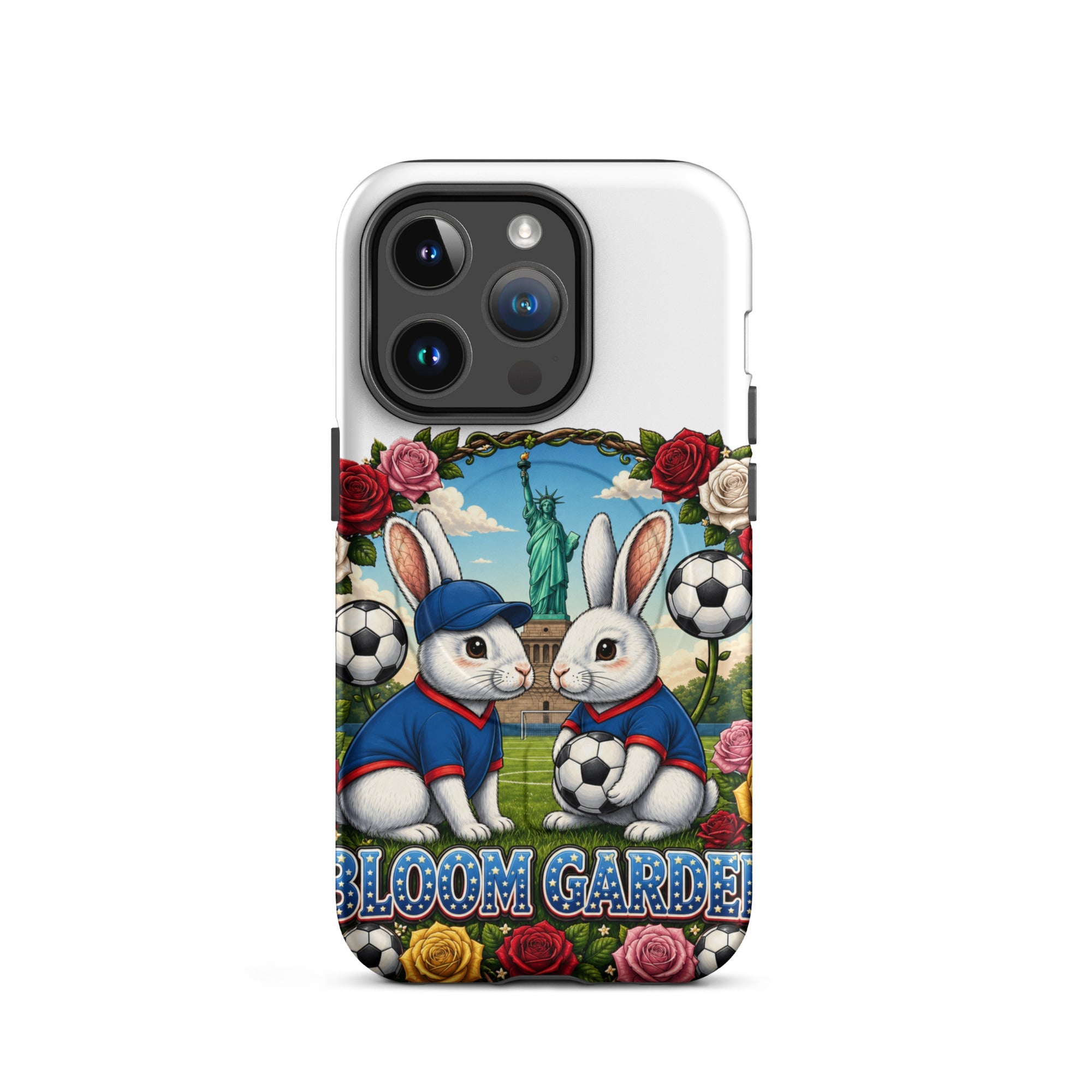Bloom Garden American Rabbit MagSafe Tough Case for iPhone - BLOOM GARDEN