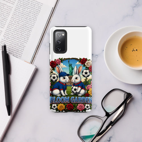 Bloom Garden American Rabbit Tough Case for Samsung - BLOOM GARDEN