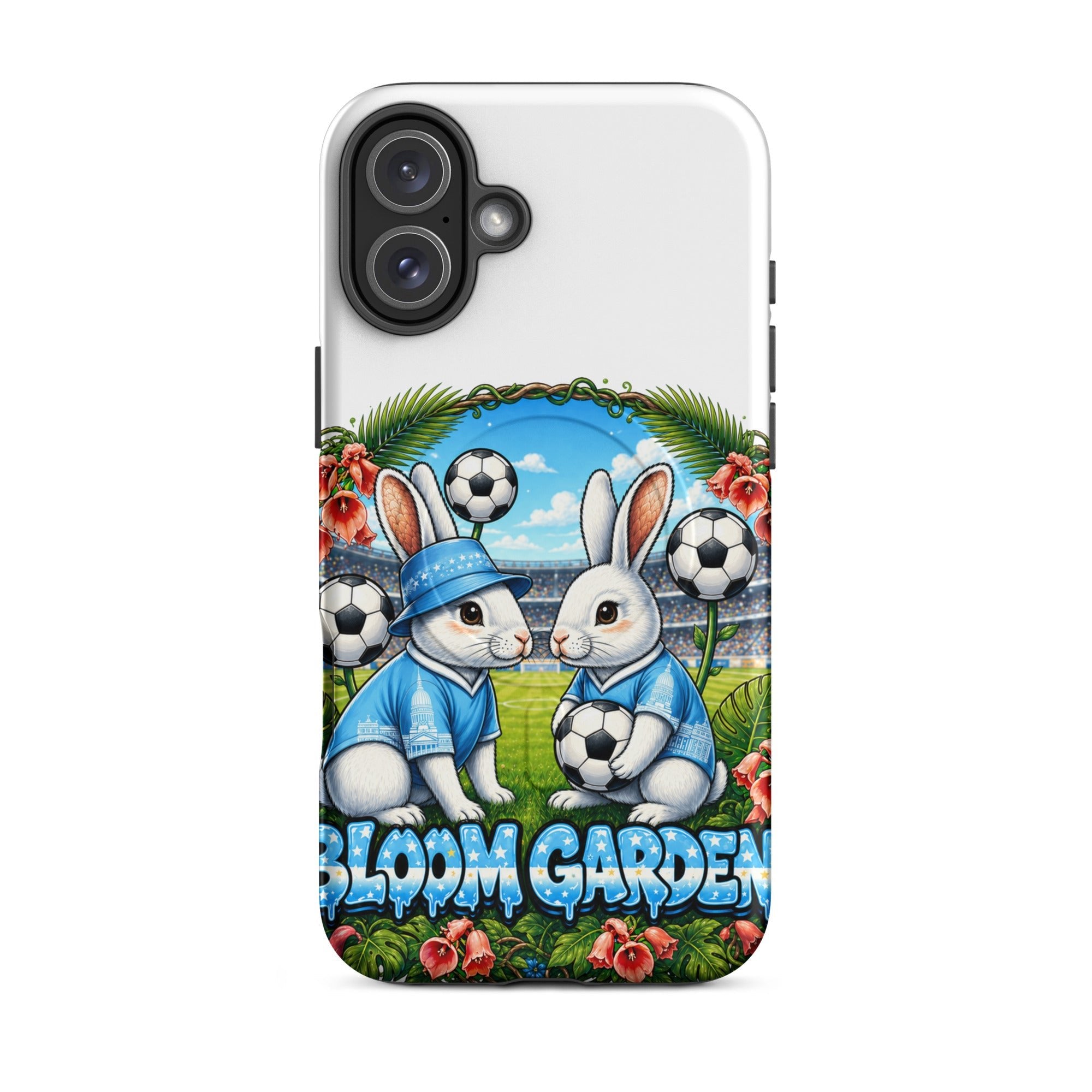 Bloom Garden Argentine Rabbit MagSafe Tough Case for iPhone - BLOOM GARDEN