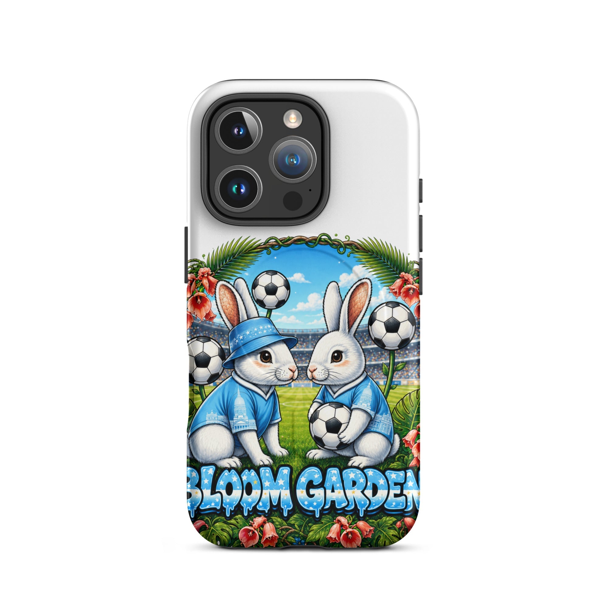Bloom Garden Argentine Rabbit MagSafe Tough Case for iPhone - BLOOM GARDEN