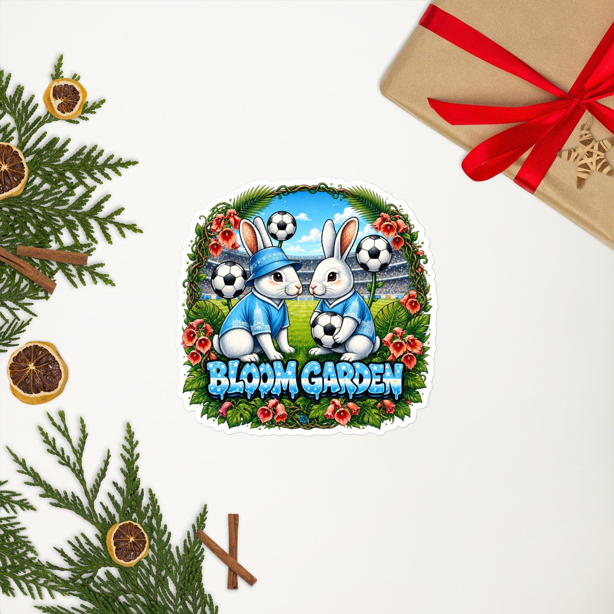 Bloom Garden Argentine Rabbit Sticker - BLOOM GARDEN