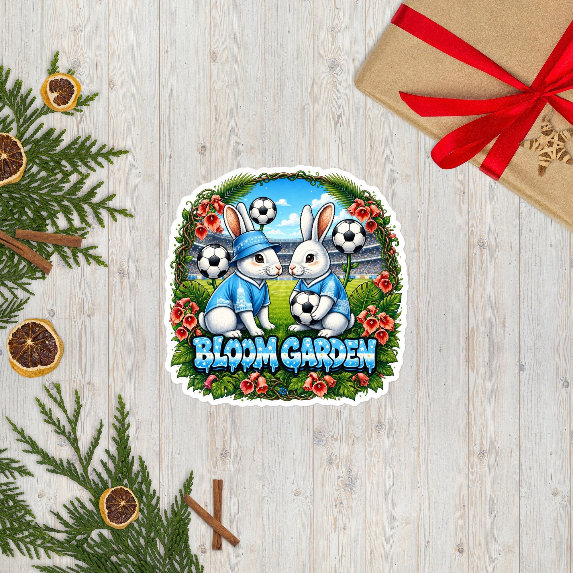 Bloom Garden Argentine Rabbit Sticker - BLOOM GARDEN