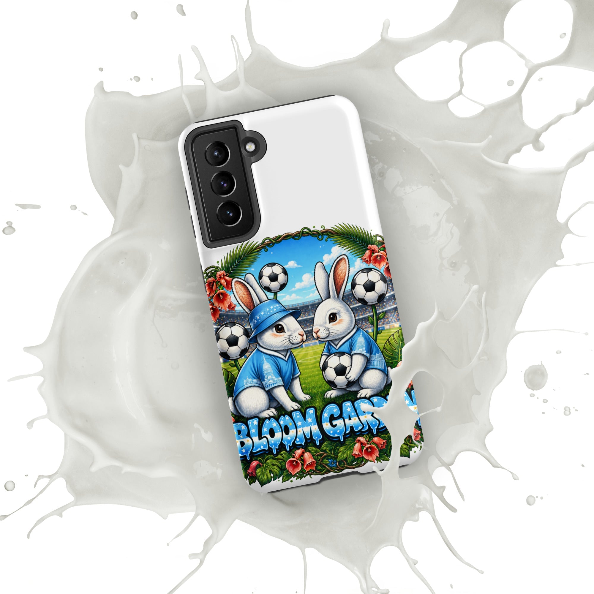 Bloom Garden Argentine Rabbit Tough Case for Samsung - BLOOM GARDEN