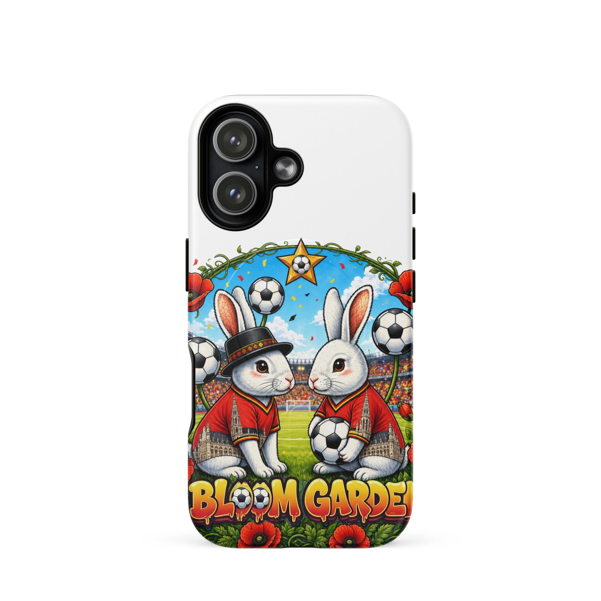 Bloom Garden Belgian Rabbit MagSafe Tough Case for iPhone - BLOOM GARDEN