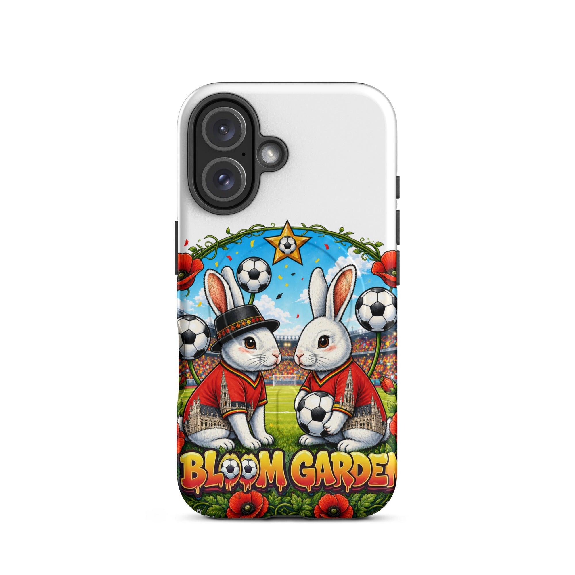 Bloom Garden Belgian Rabbit MagSafe Tough Case for iPhone - BLOOM GARDEN