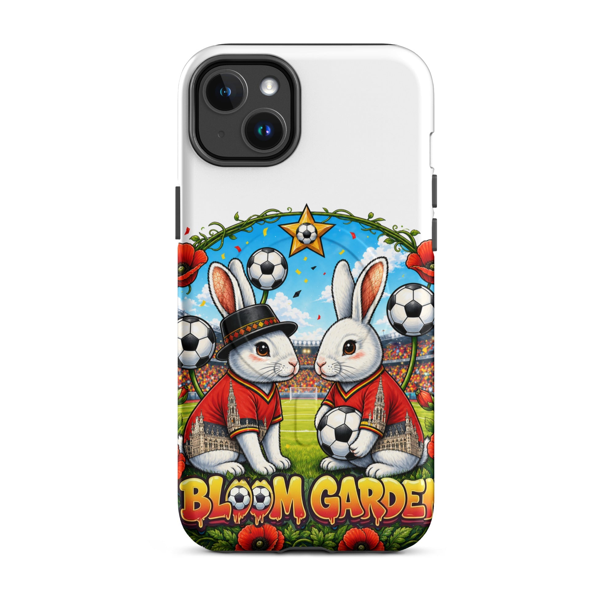Bloom Garden Belgian Rabbit MagSafe Tough Case for iPhone - BLOOM GARDEN