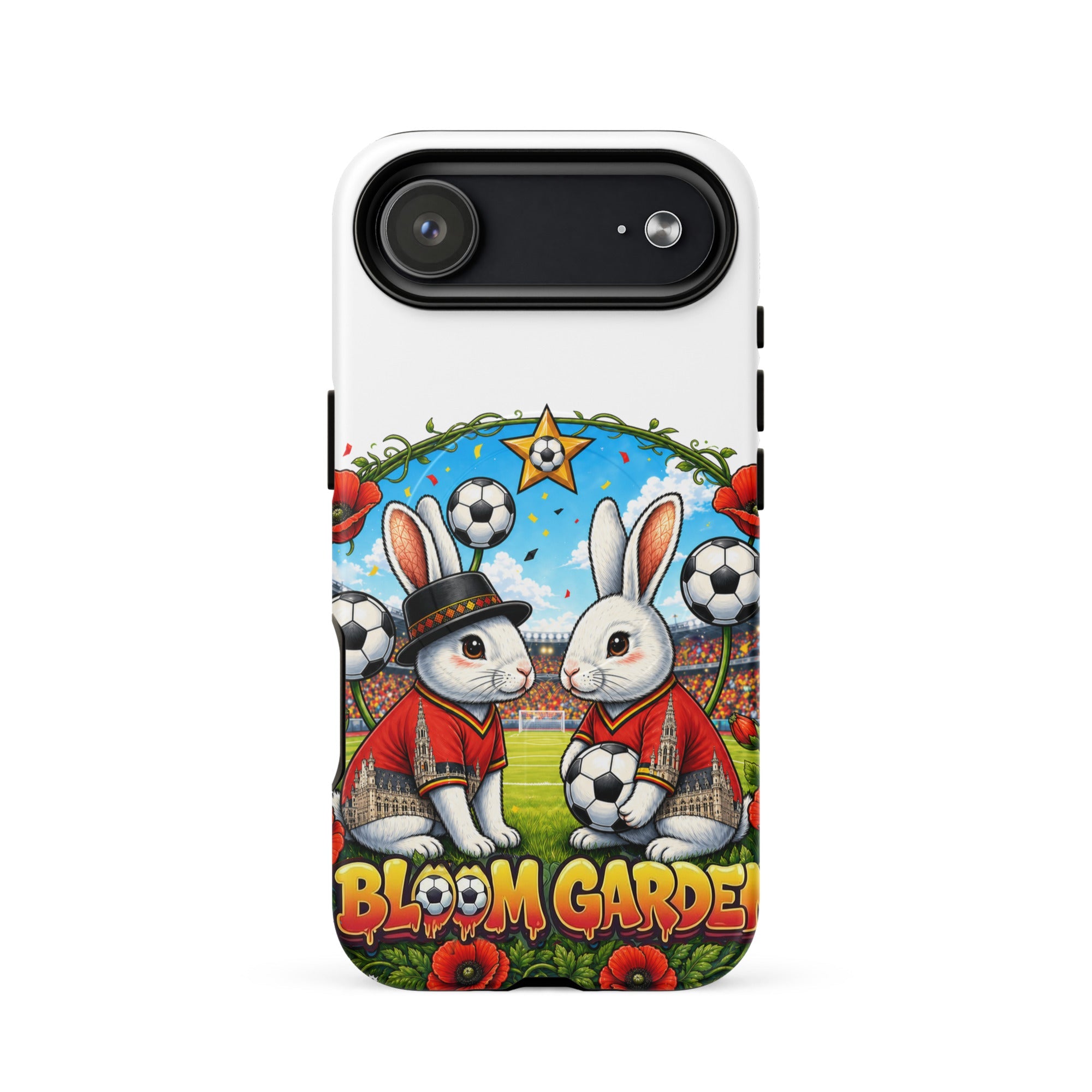 Bloom Garden Belgian Rabbit MagSafe Tough Case for iPhone - BLOOM GARDEN