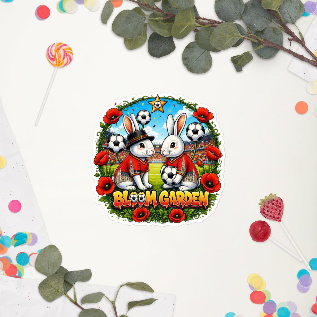 Bloom Garden Belgian Rabbit Sticker - BLOOM GARDEN