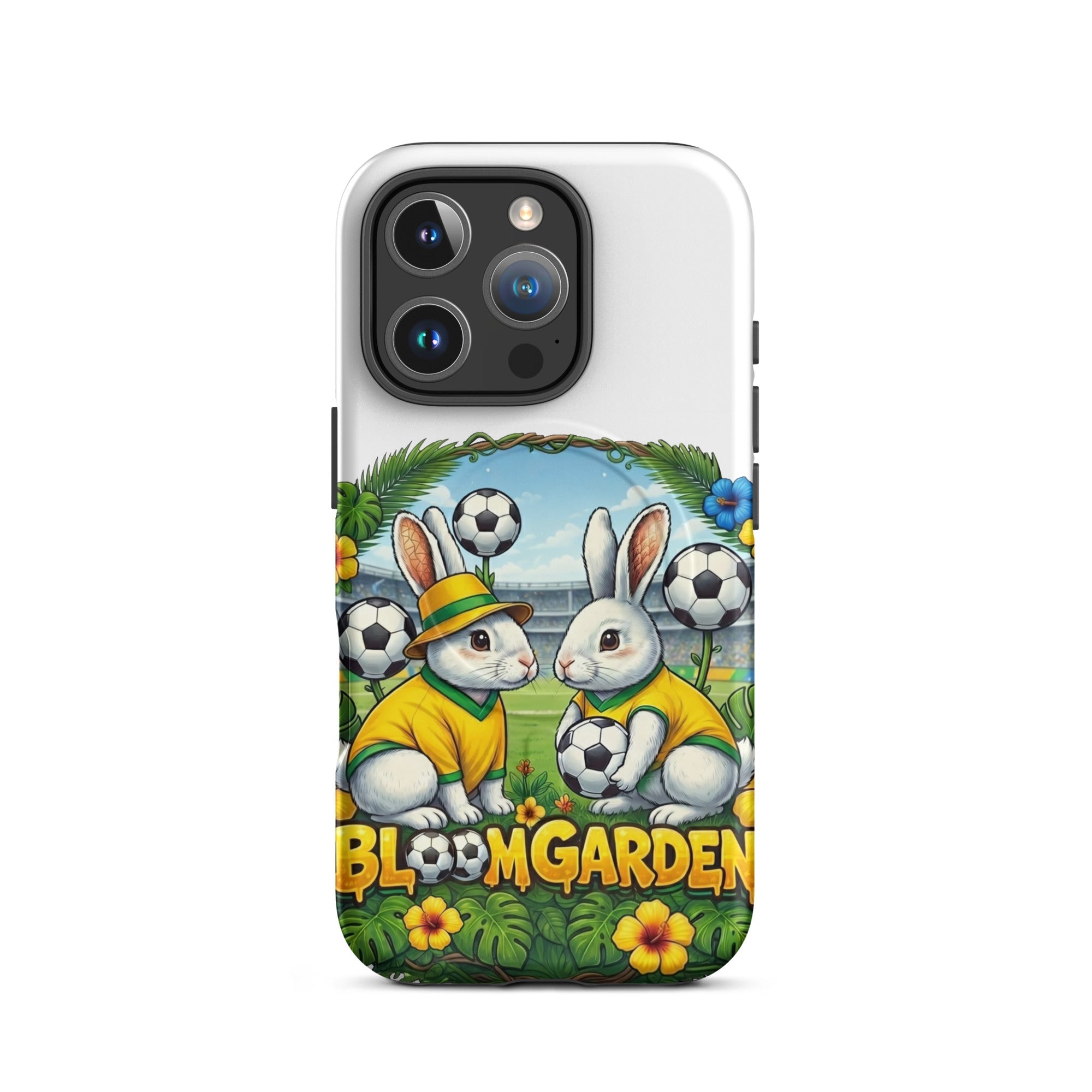 Bloom Garden Brazilian Rabbit MagSafe Tough Case for iPhone - BLOOM GARDEN