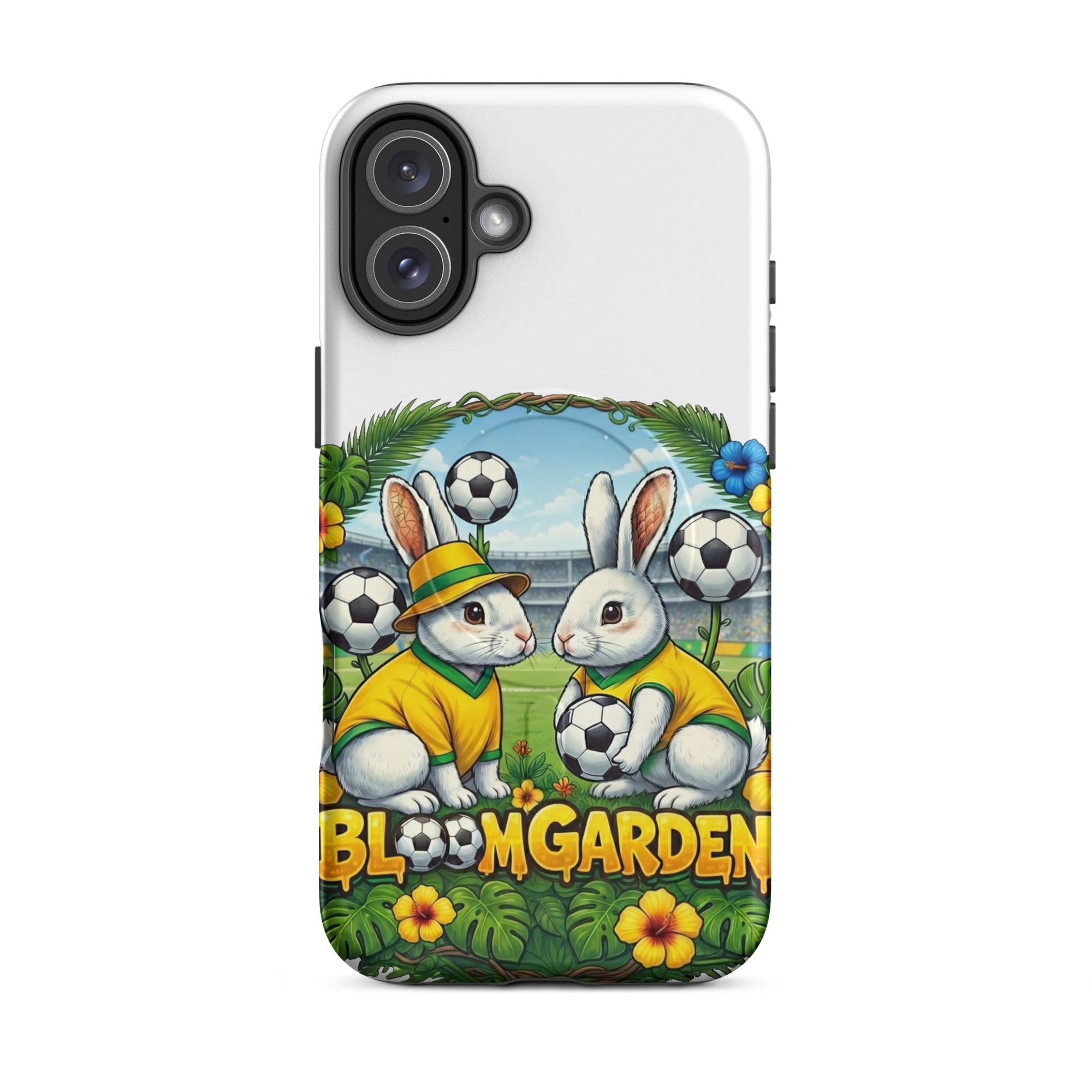 Bloom Garden Brazilian Rabbit MagSafe Tough Case for iPhone - BLOOM GARDEN