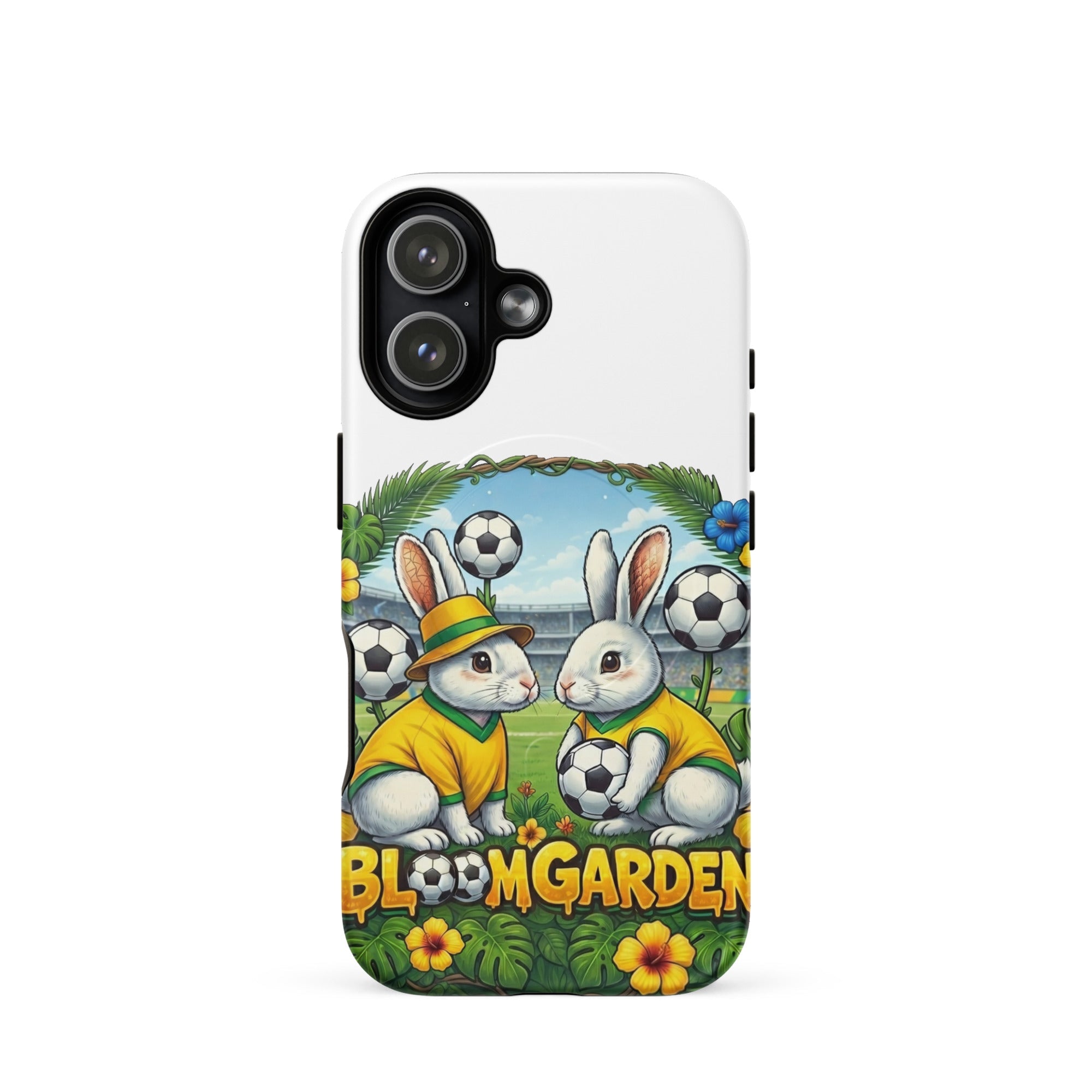 Bloom Garden Brazilian Rabbit MagSafe Tough Case for iPhone - BLOOM GARDEN