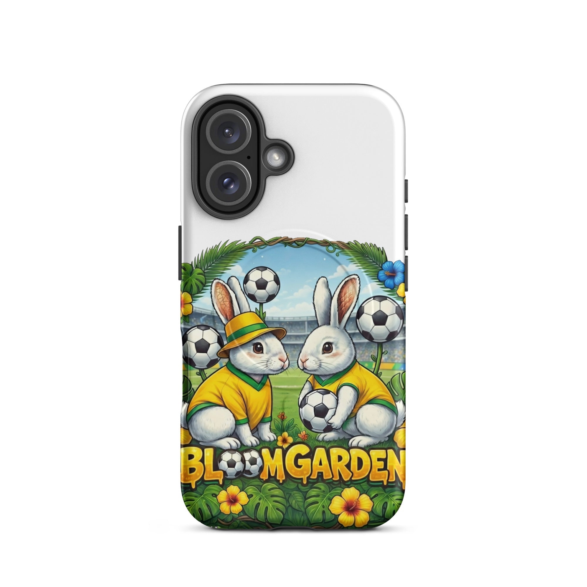 Bloom Garden Brazilian Rabbit MagSafe Tough Case for iPhone - BLOOM GARDEN