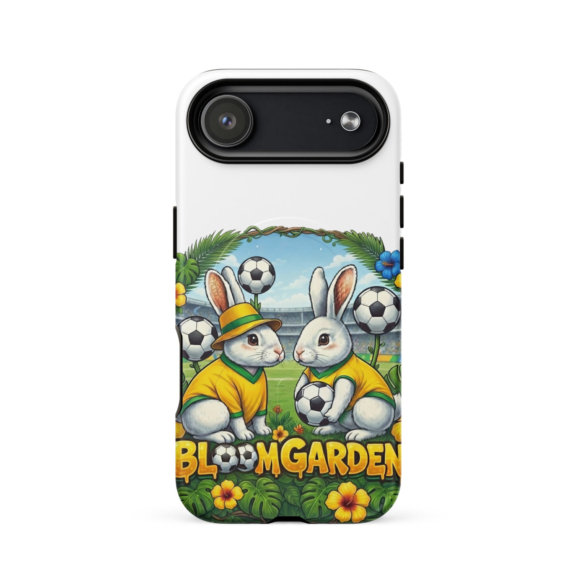 Bloom Garden Brazilian Rabbit MagSafe Tough Case for iPhone - BLOOM GARDEN