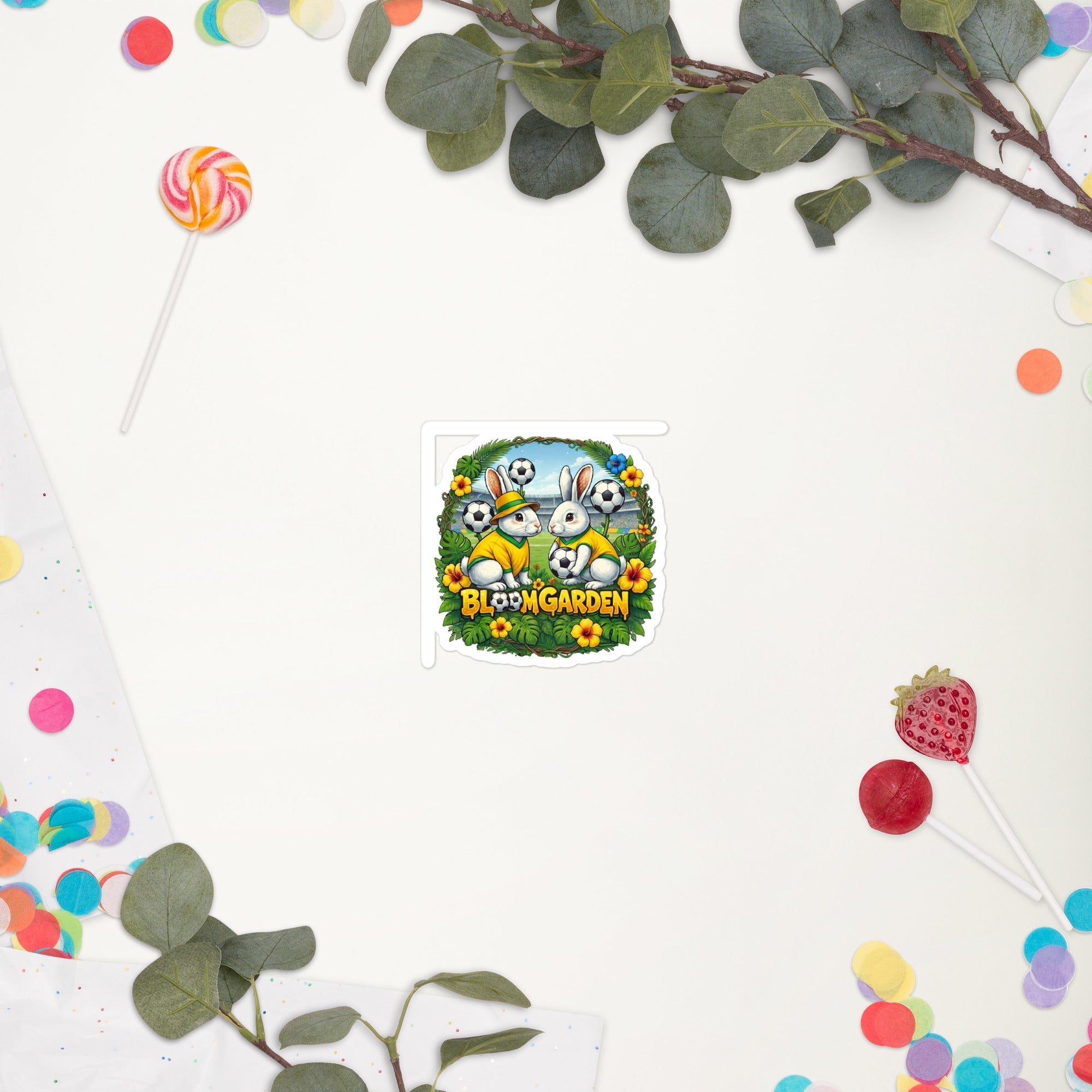 Bloom Garden Brazilian Rabbit Sticker - BLOOM GARDEN