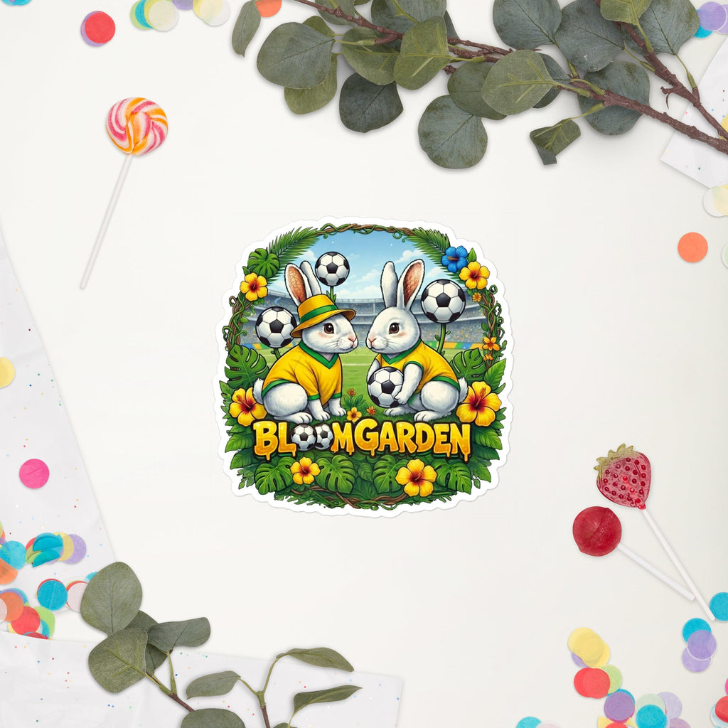 Bloom Garden Brazilian Rabbit Sticker - BLOOM GARDEN