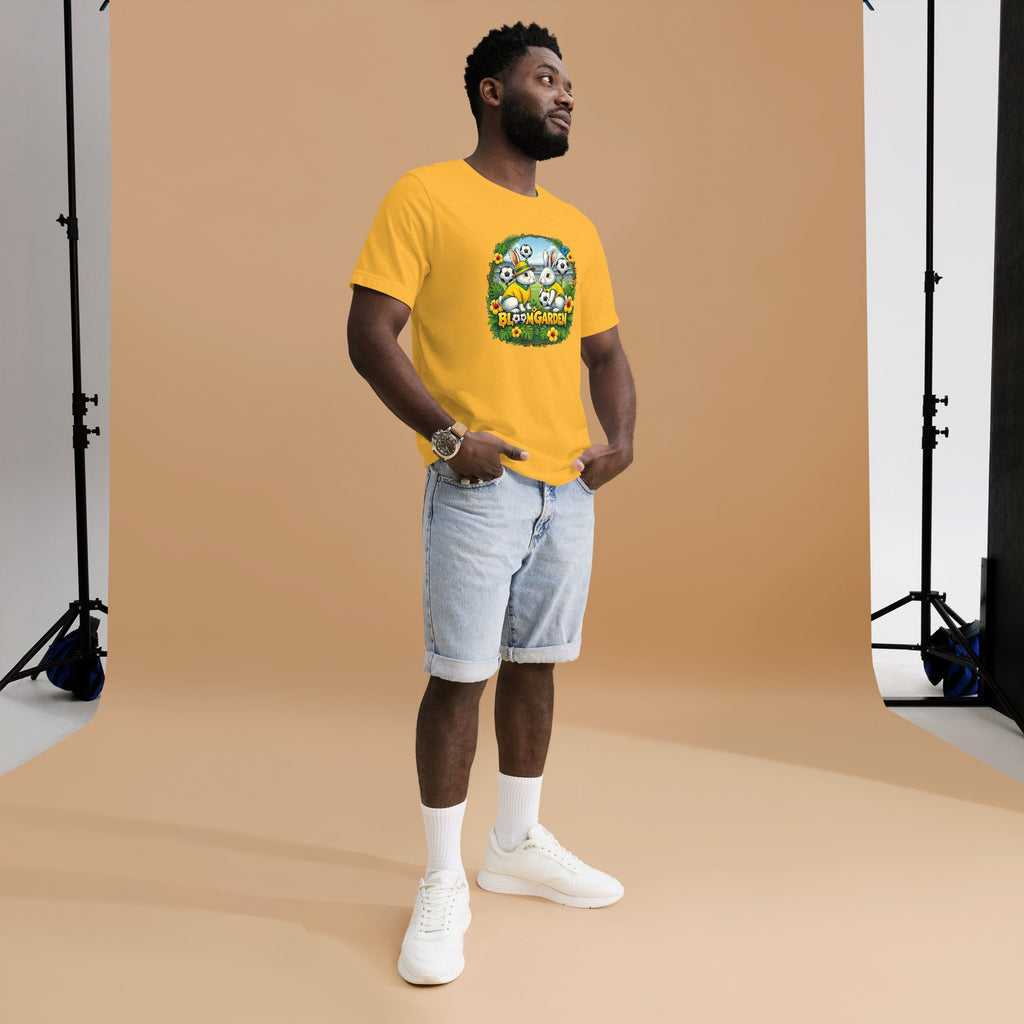 Bloom Garden Brazilian Rabbit T-Shirt | Brazilian Fan | Canada Mexico USA 2026 | Unisex - BLOOM GARDEN