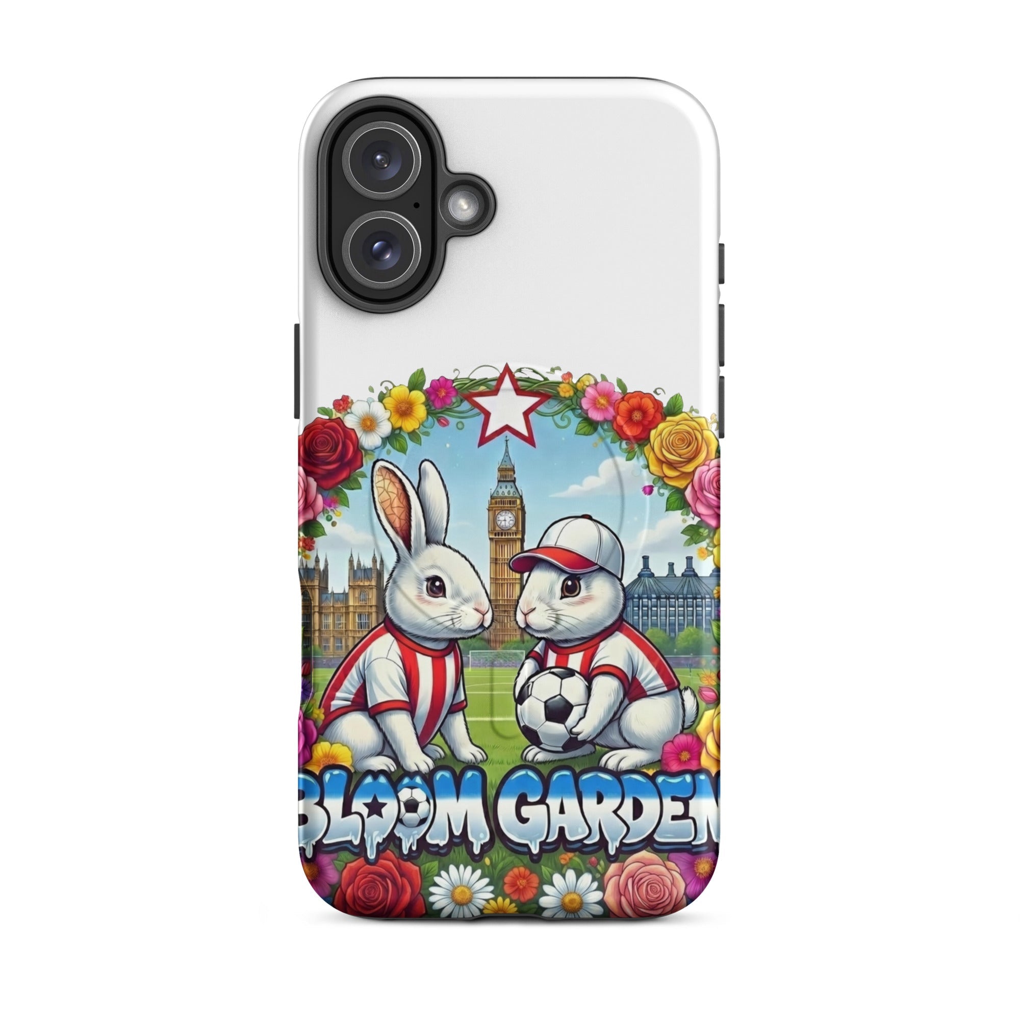 Bloom Garden British Rabbit MagSafe Tough Case for iPhone - BLOOM GARDEN