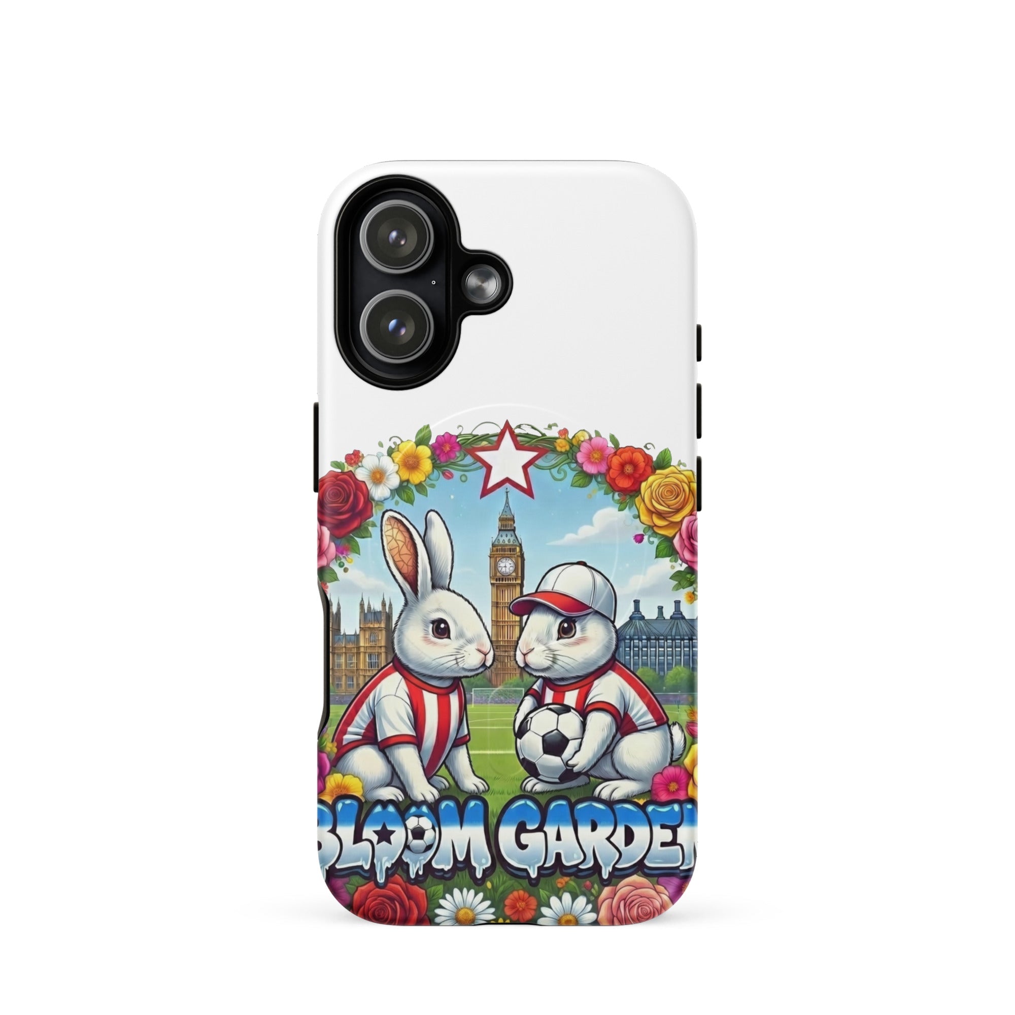 Bloom Garden British Rabbit MagSafe Tough Case for iPhone - BLOOM GARDEN