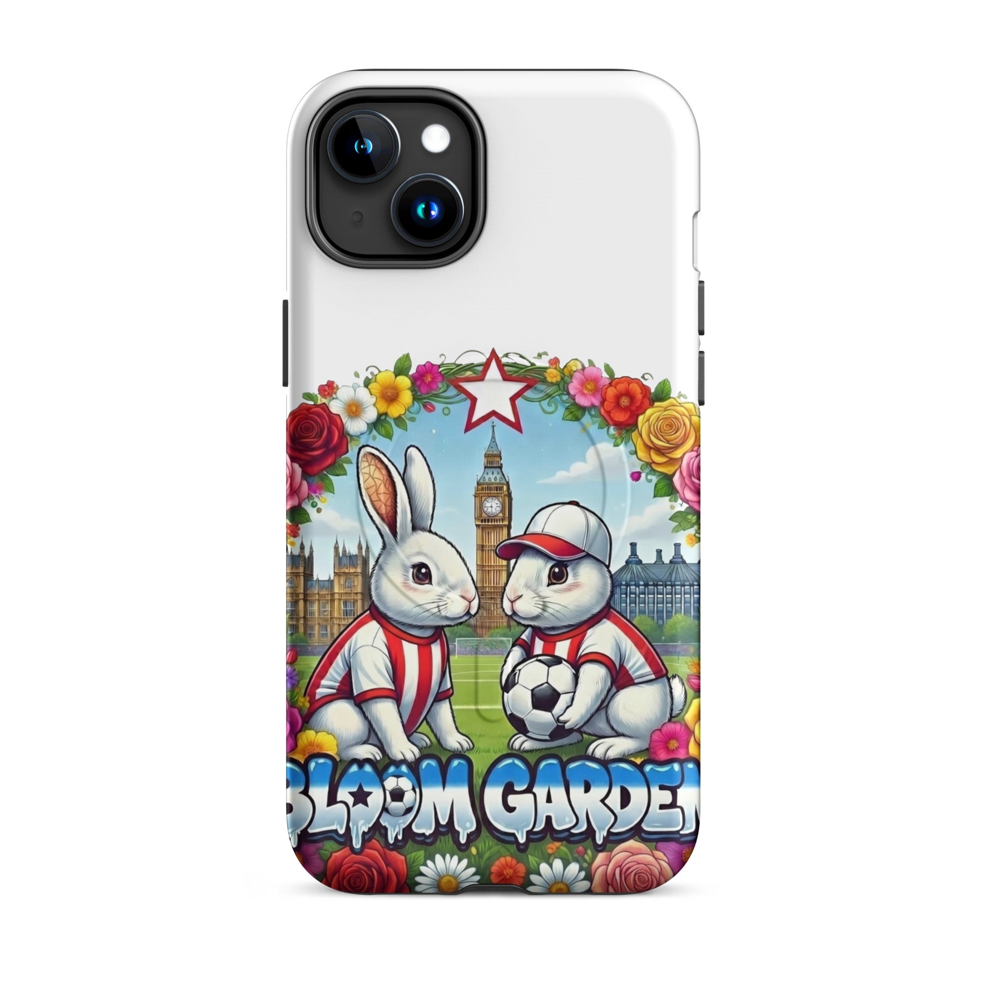 Bloom Garden British Rabbit MagSafe Tough Case for iPhone - BLOOM GARDEN
