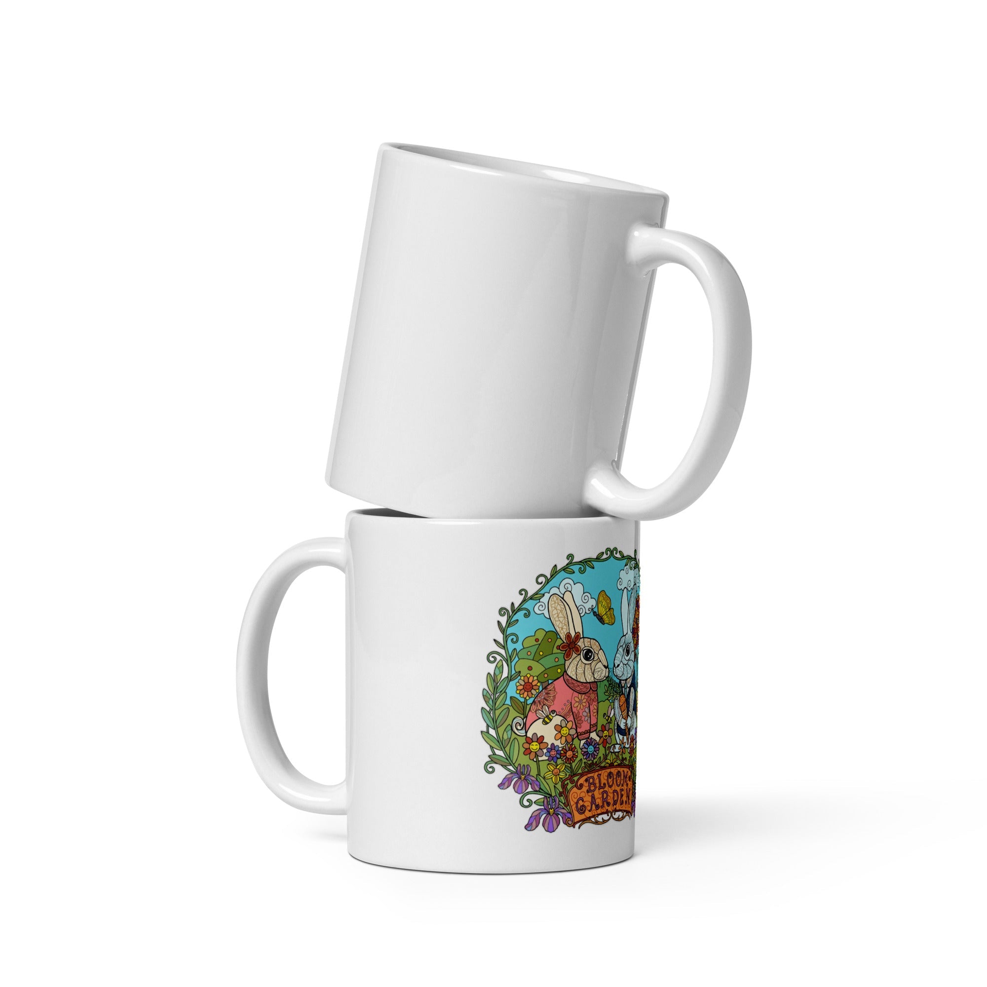 Bloom Garden Classic Rabbit Mug - 11oz - BLOOM GARDEN