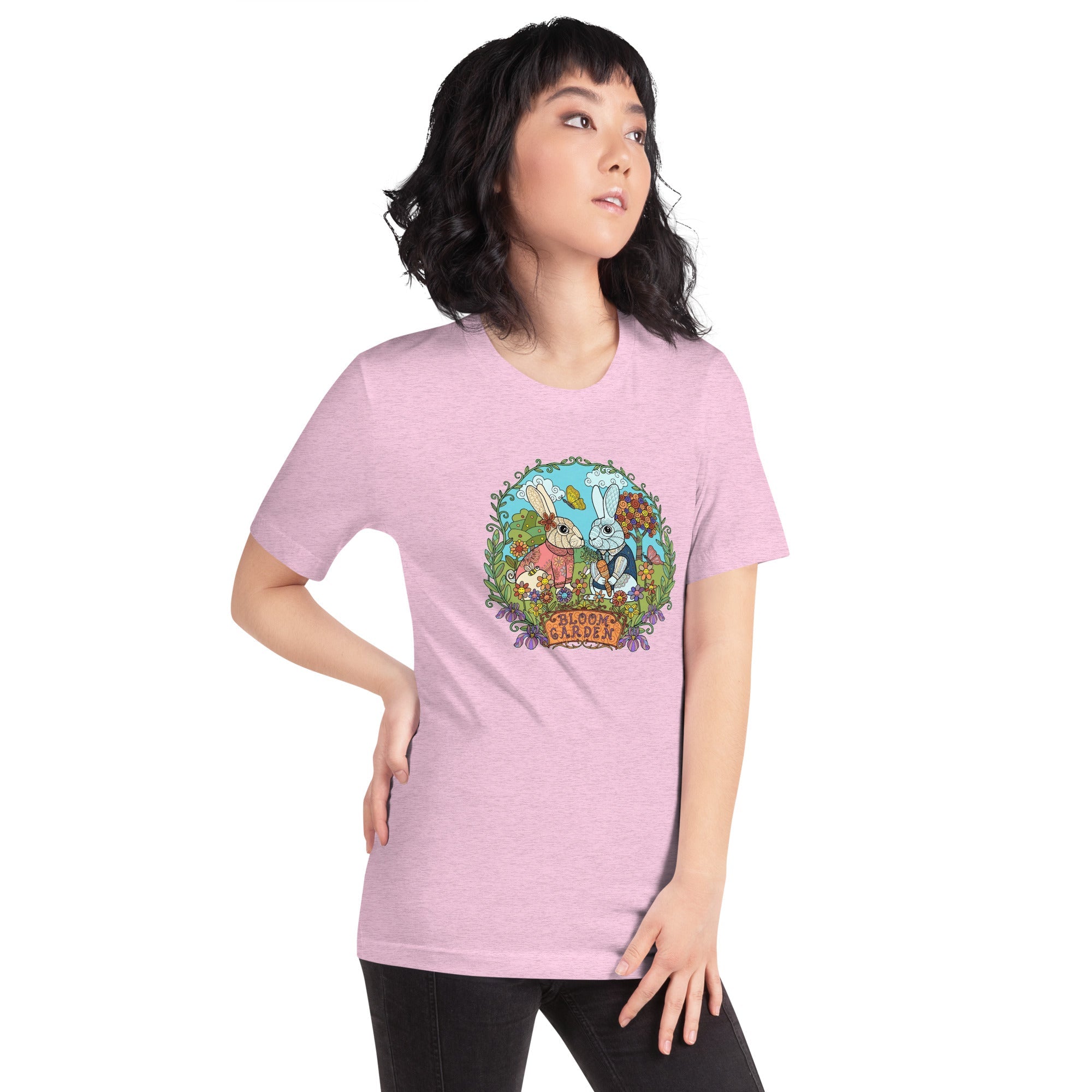 Bloom Garden Classic Rabbit T-Shirt - Unisex - BLOOM GARDEN