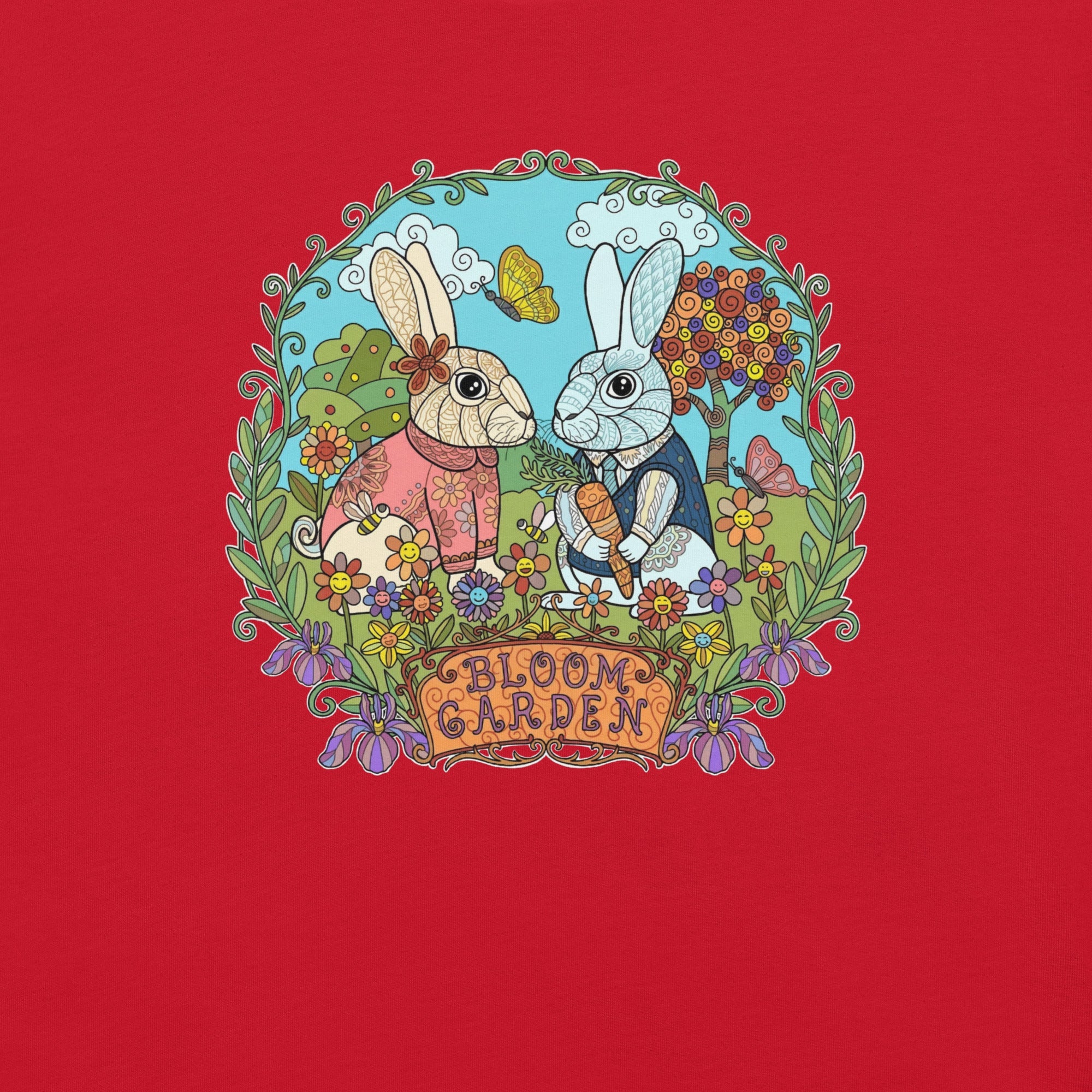 Bloom Garden Classic Rabbit T-Shirt - Unisex - BLOOM GARDEN