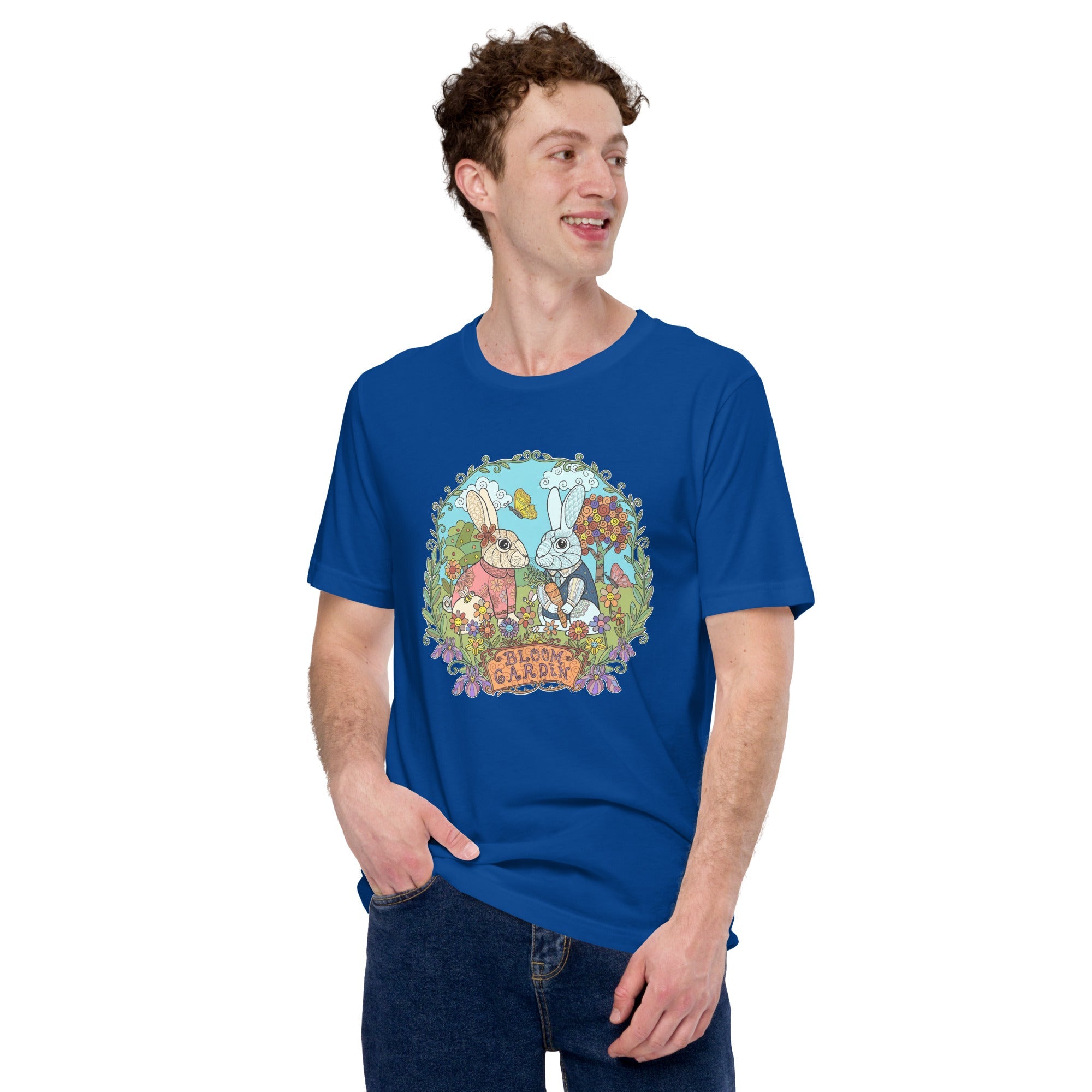Bloom Garden Classic Rabbit T-Shirt - Unisex - BLOOM GARDEN