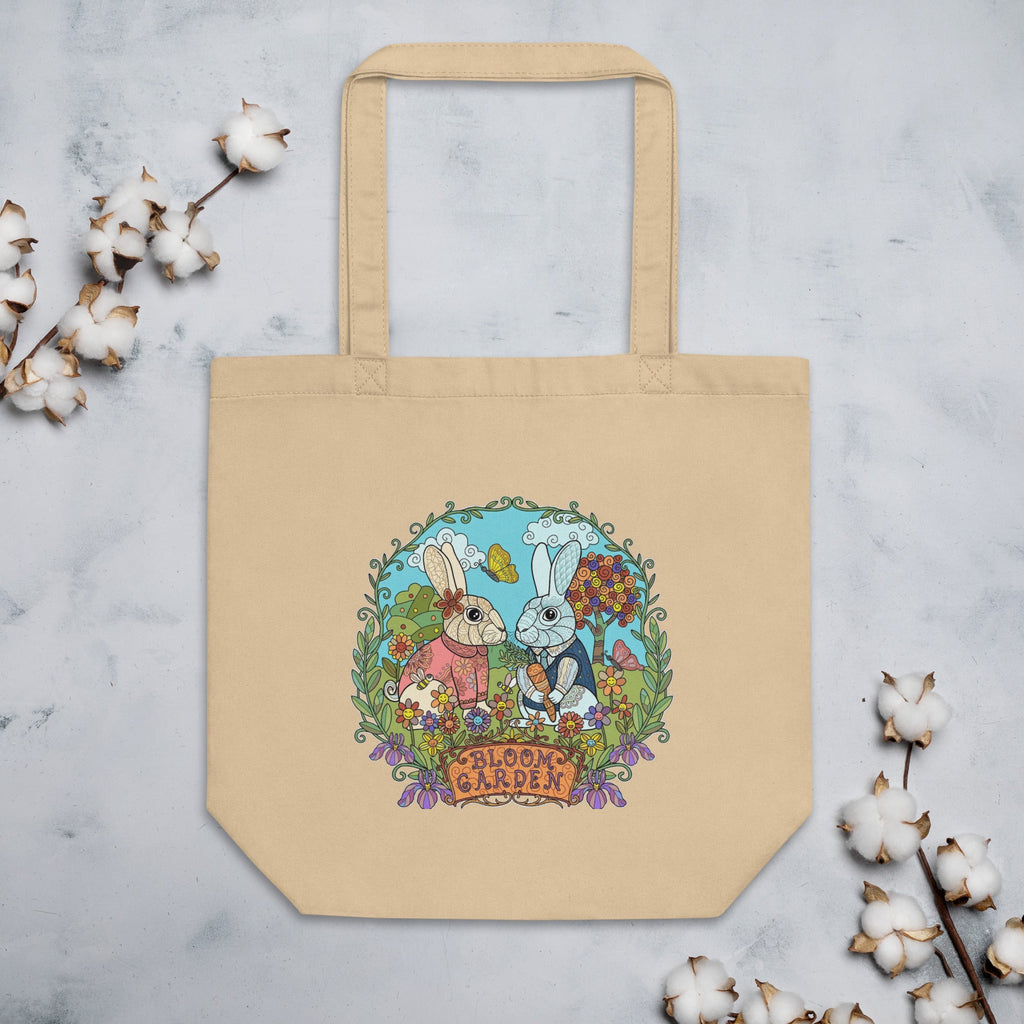 Bloom Garden Classic Rabbit Tote Bag - BLOOM GARDEN