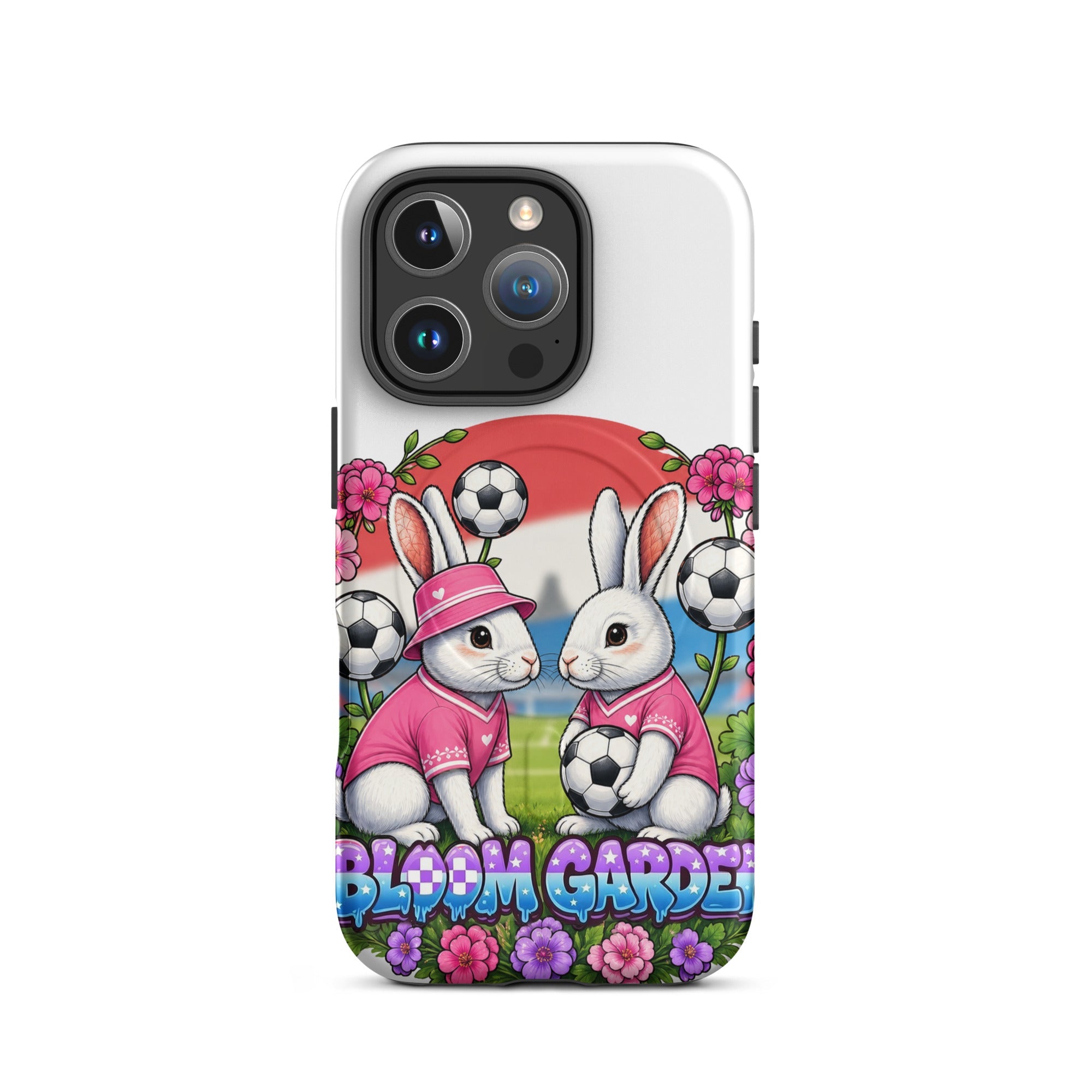 Bloom Garden Croatian Rabbit MagSafe Tough Case for iPhone - BLOOM GARDEN