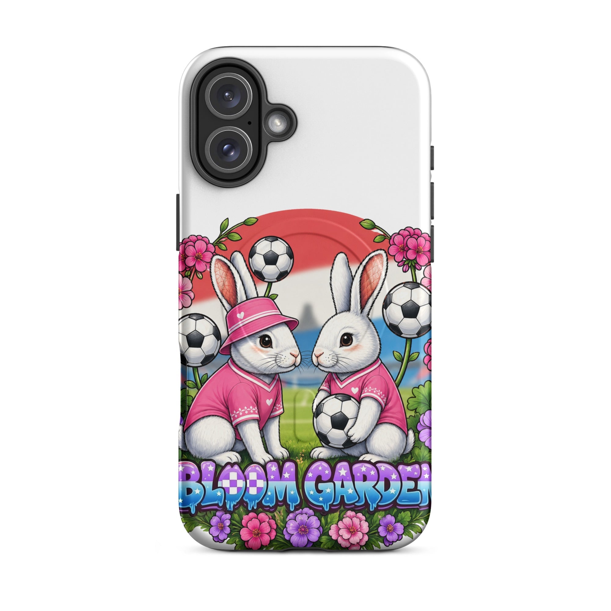 Bloom Garden Croatian Rabbit MagSafe Tough Case for iPhone - BLOOM GARDEN