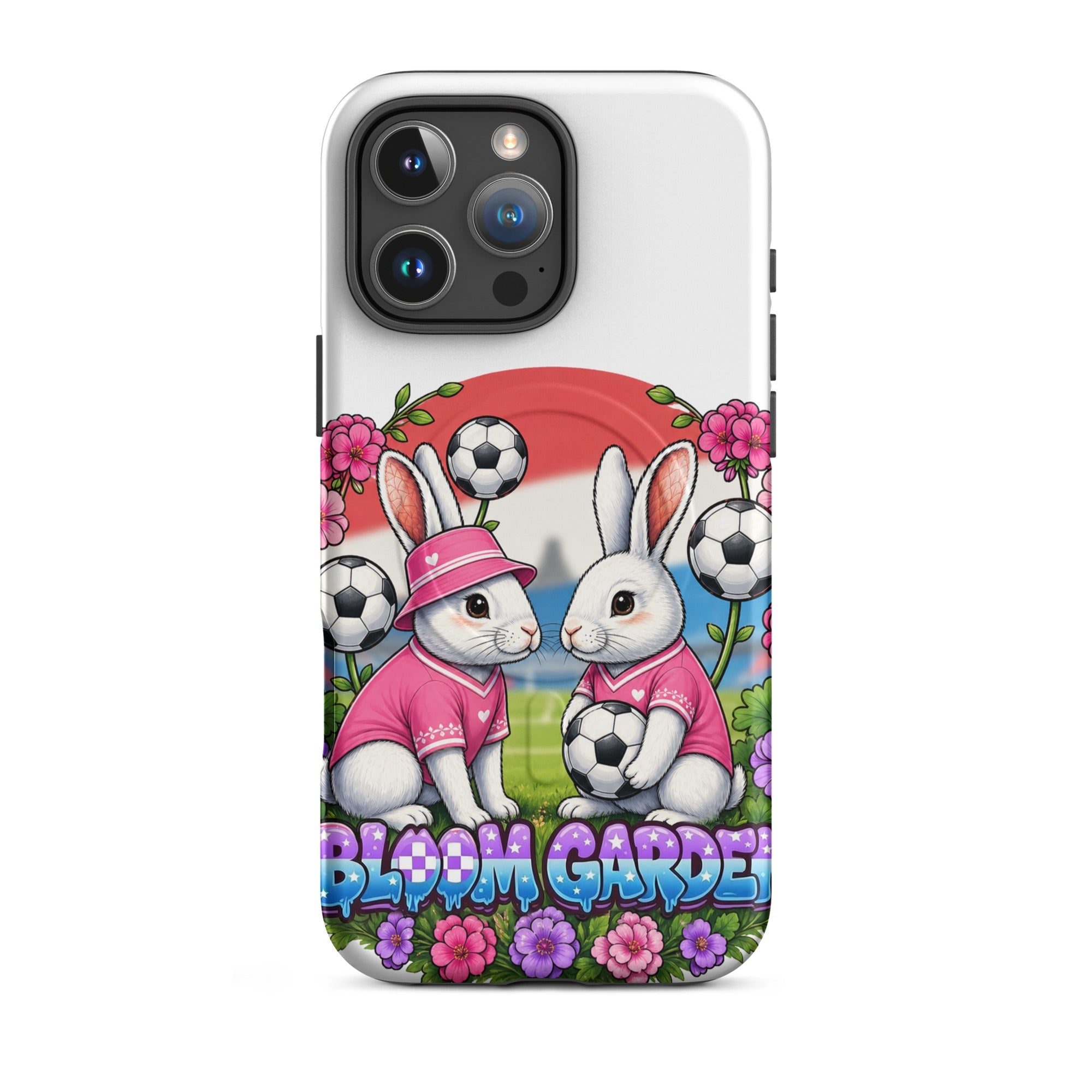 Bloom Garden Croatian Rabbit MagSafe Tough Case for iPhone - BLOOM GARDEN