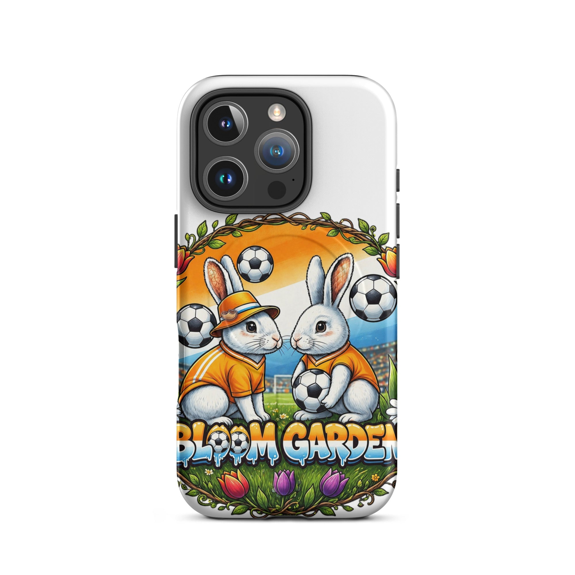 Bloom Garden Dutch Rabbit MagSafe Tough Case for iPhone - BLOOM GARDEN