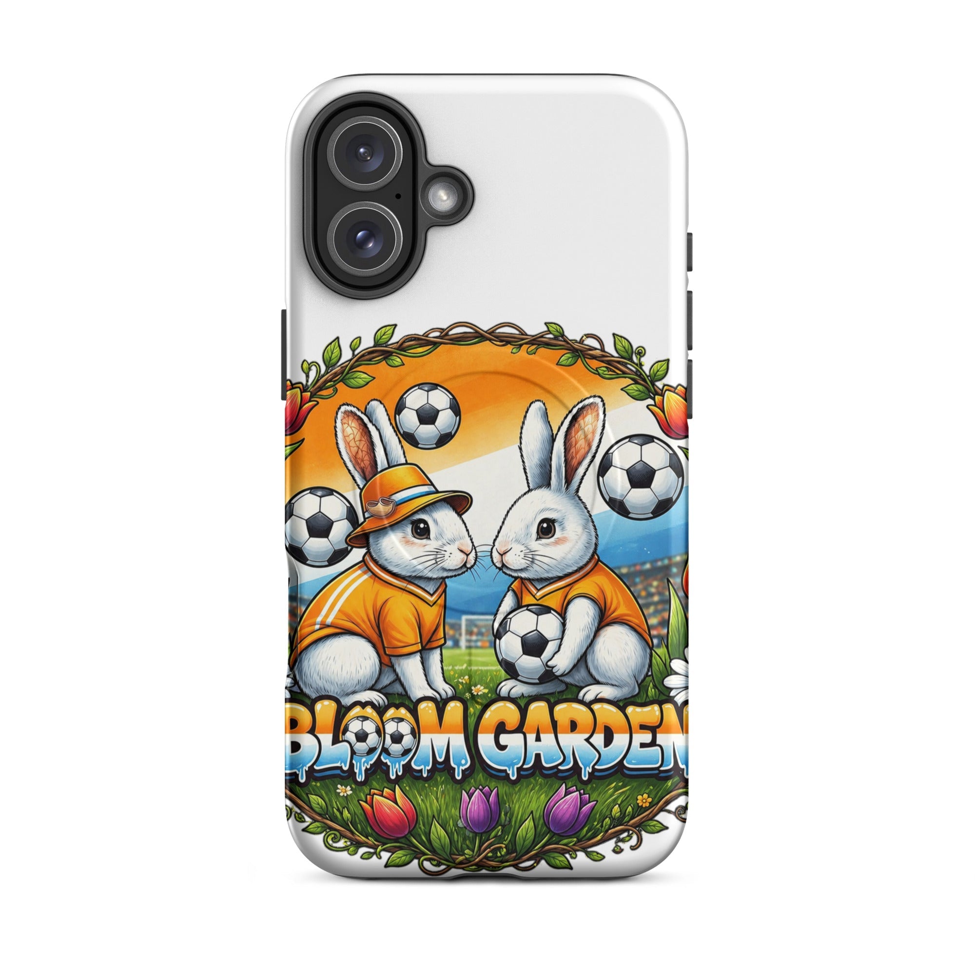 Bloom Garden Dutch Rabbit MagSafe Tough Case for iPhone - BLOOM GARDEN