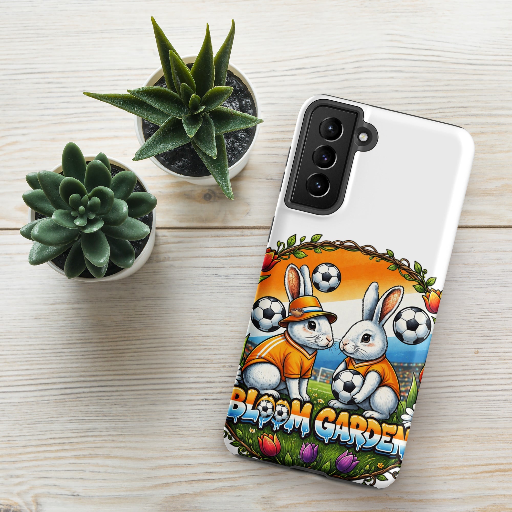 Bloom Garden Dutch Rabbit Tough Case for Samsung - BLOOM GARDEN