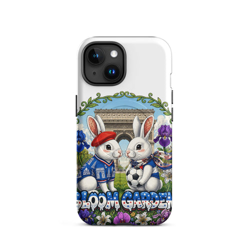 Bloom Garden French Rabbit MagSafe Tough Case for iPhone - BLOOM GARDEN