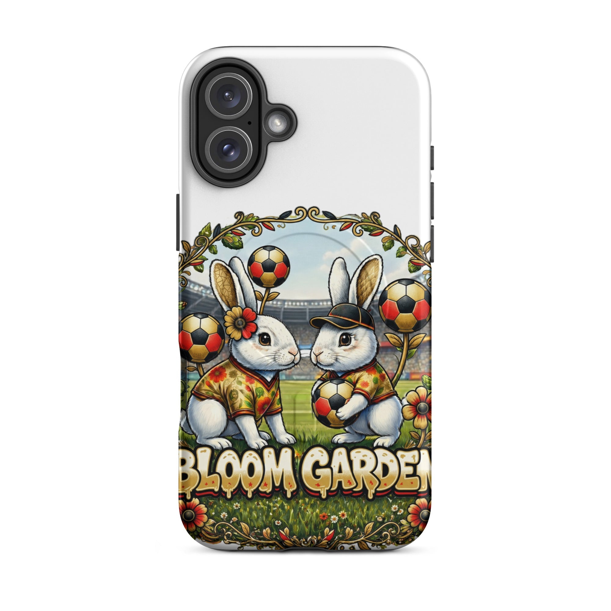 Bloom Garden German Rabbit MagSafe Tough Case for iPhone - BLOOM GARDEN