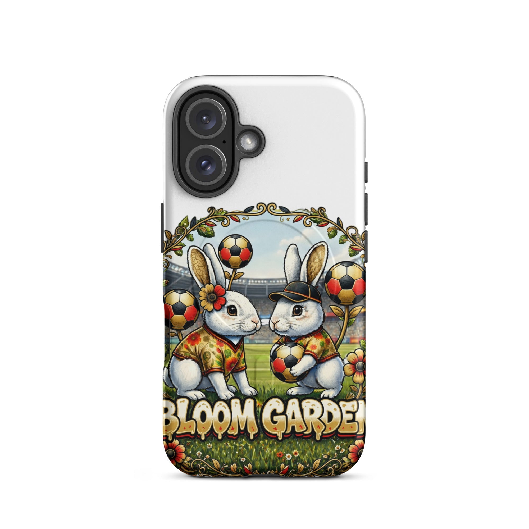 Bloom Garden German Rabbit MagSafe Tough Case for iPhone - BLOOM GARDEN