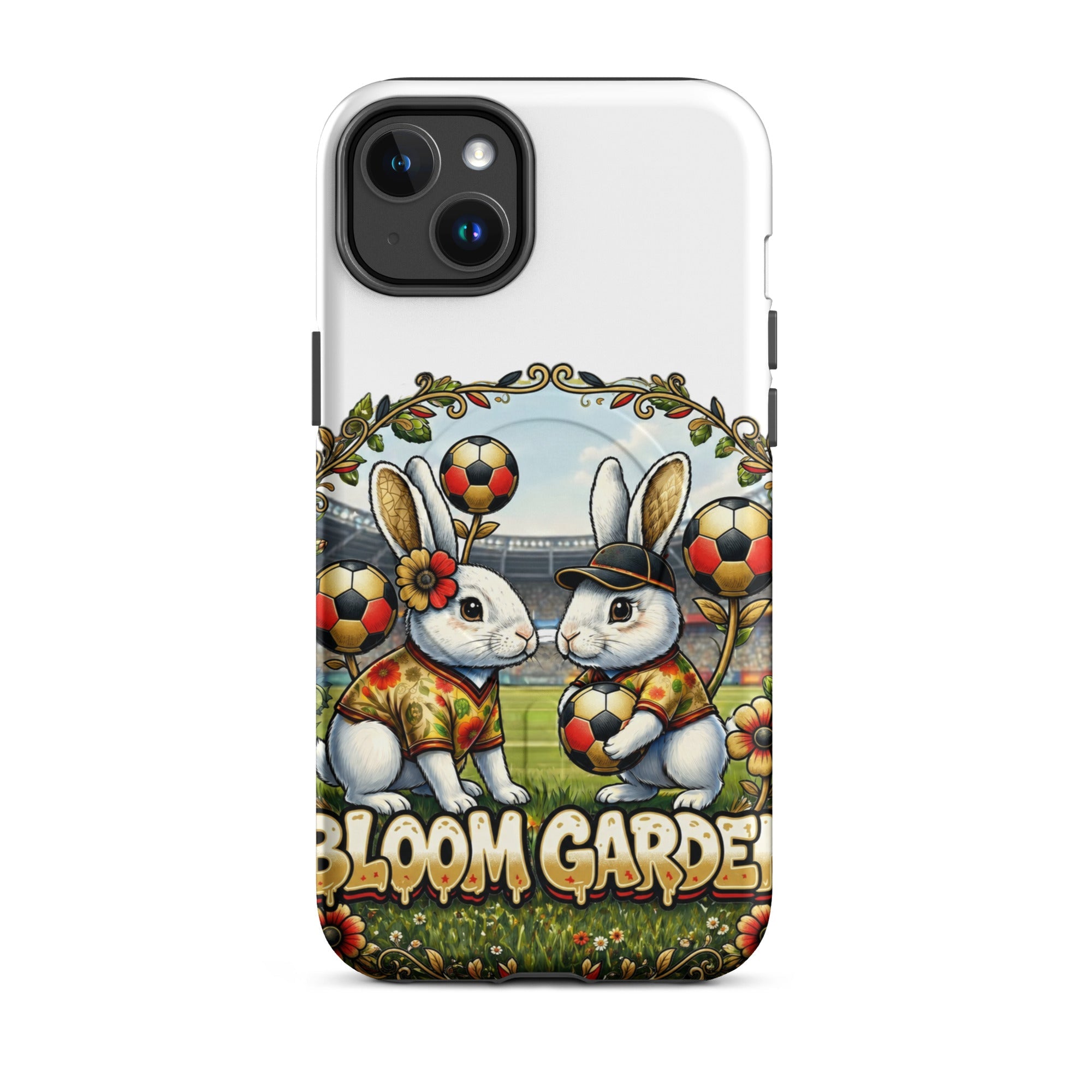 Bloom Garden German Rabbit MagSafe Tough Case for iPhone - BLOOM GARDEN