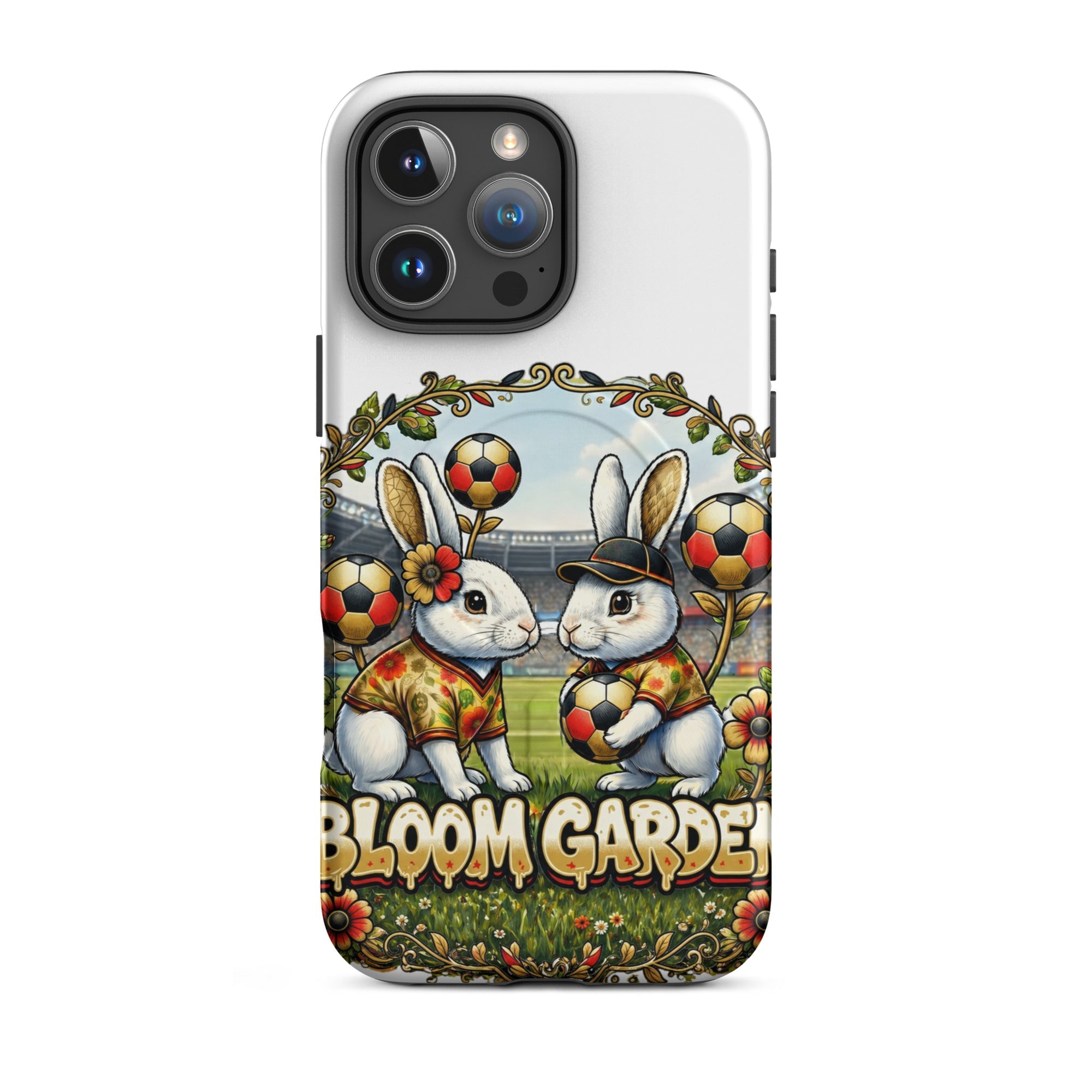 Bloom Garden German Rabbit MagSafe Tough Case for iPhone - BLOOM GARDEN