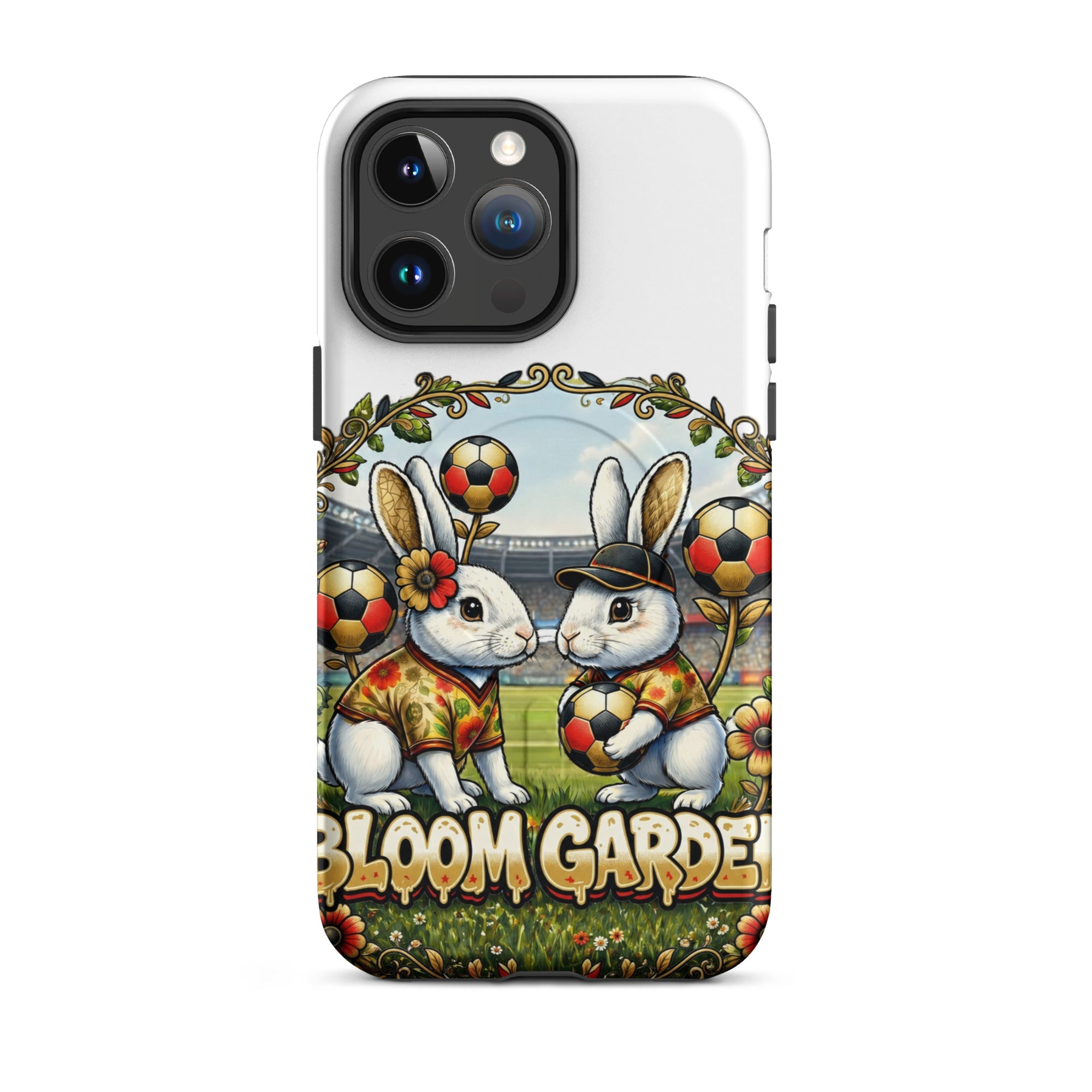 Bloom Garden German Rabbit MagSafe Tough Case for iPhone - BLOOM GARDEN