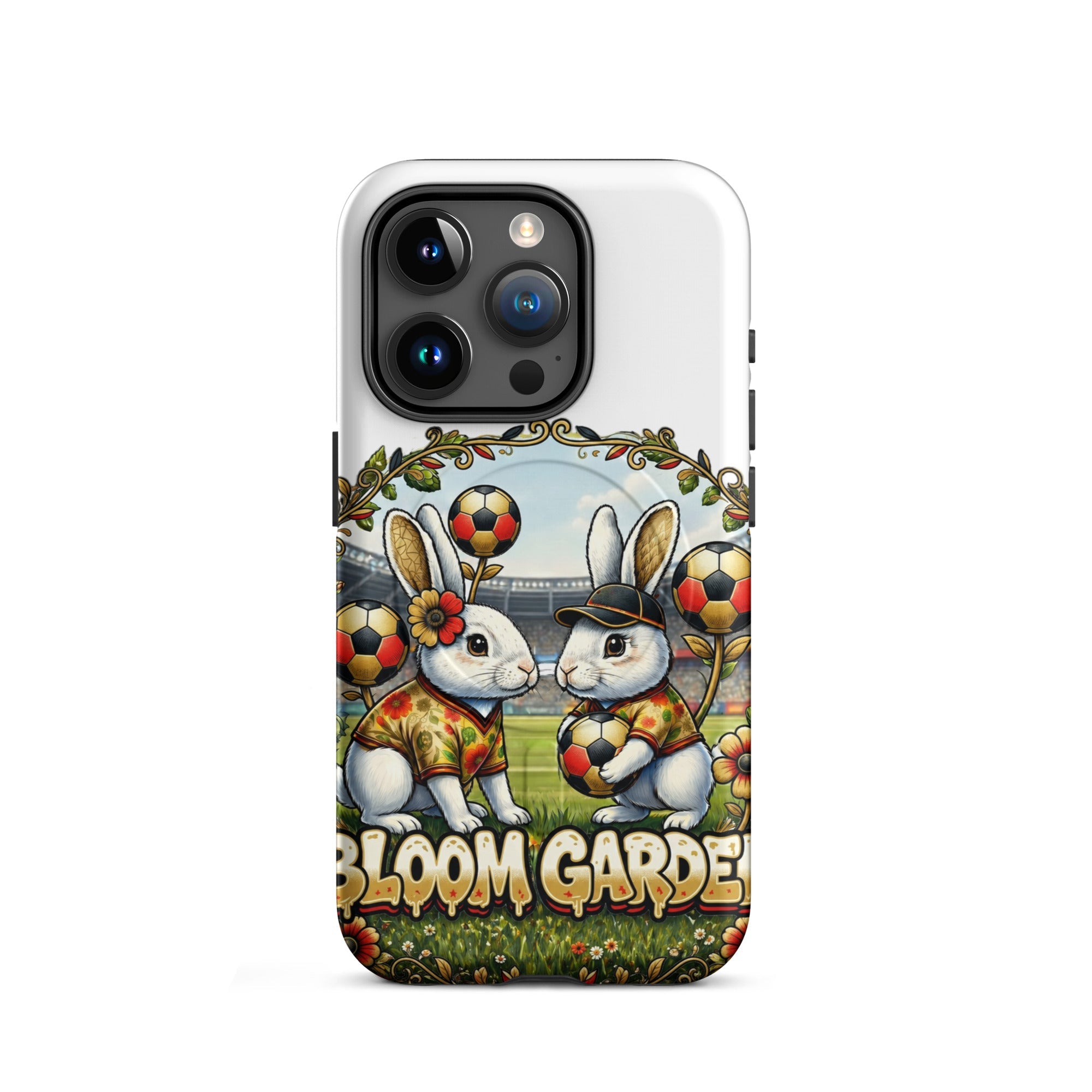 Bloom Garden German Rabbit MagSafe Tough Case for iPhone - BLOOM GARDEN