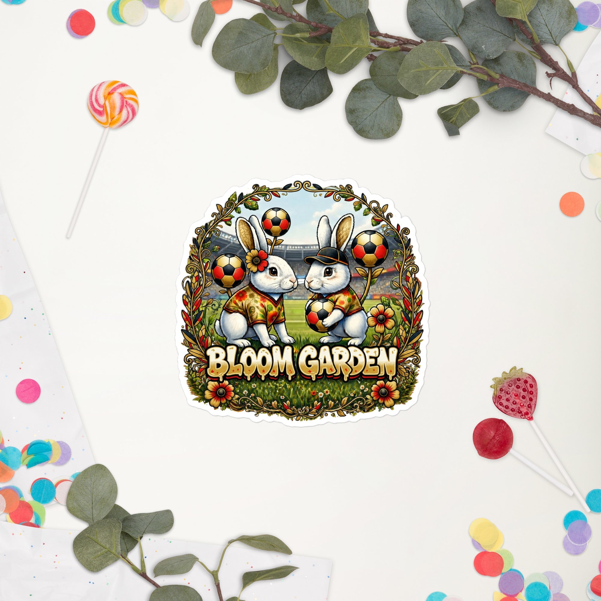 Bloom Garden German Rabbit Sticker - BLOOM GARDEN