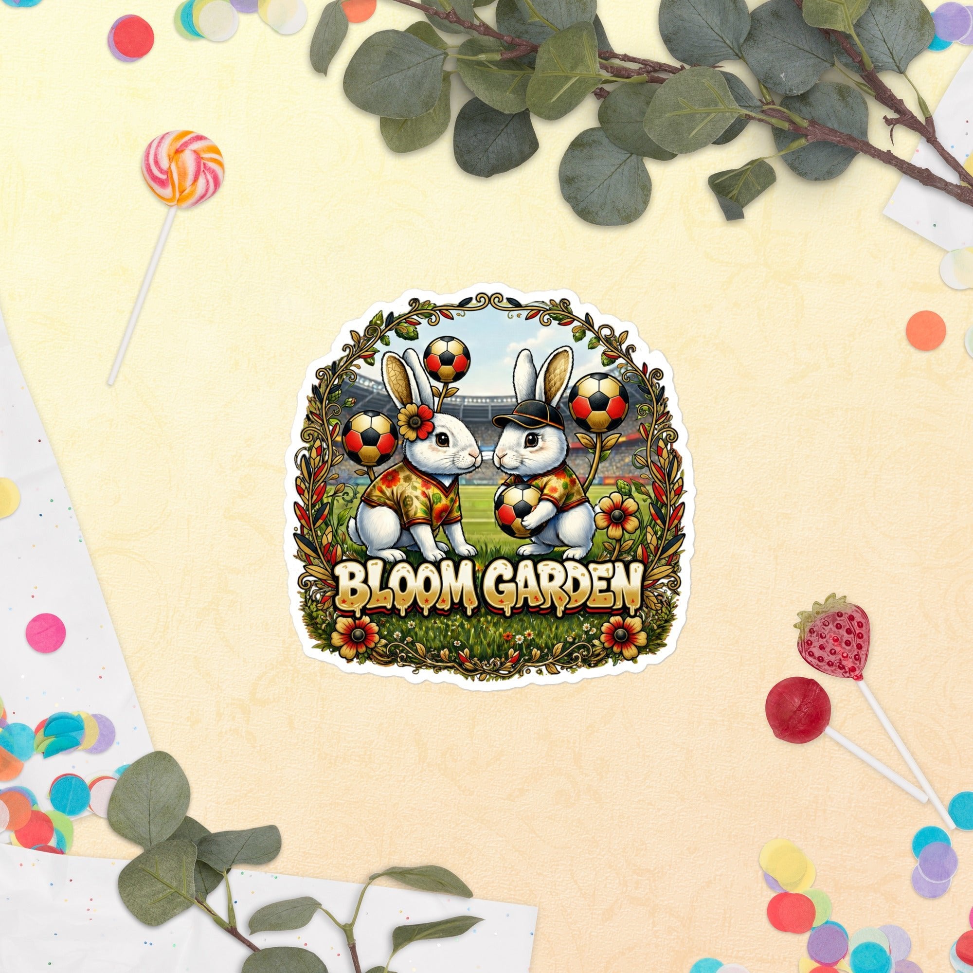 Bloom Garden German Rabbit Sticker - BLOOM GARDEN