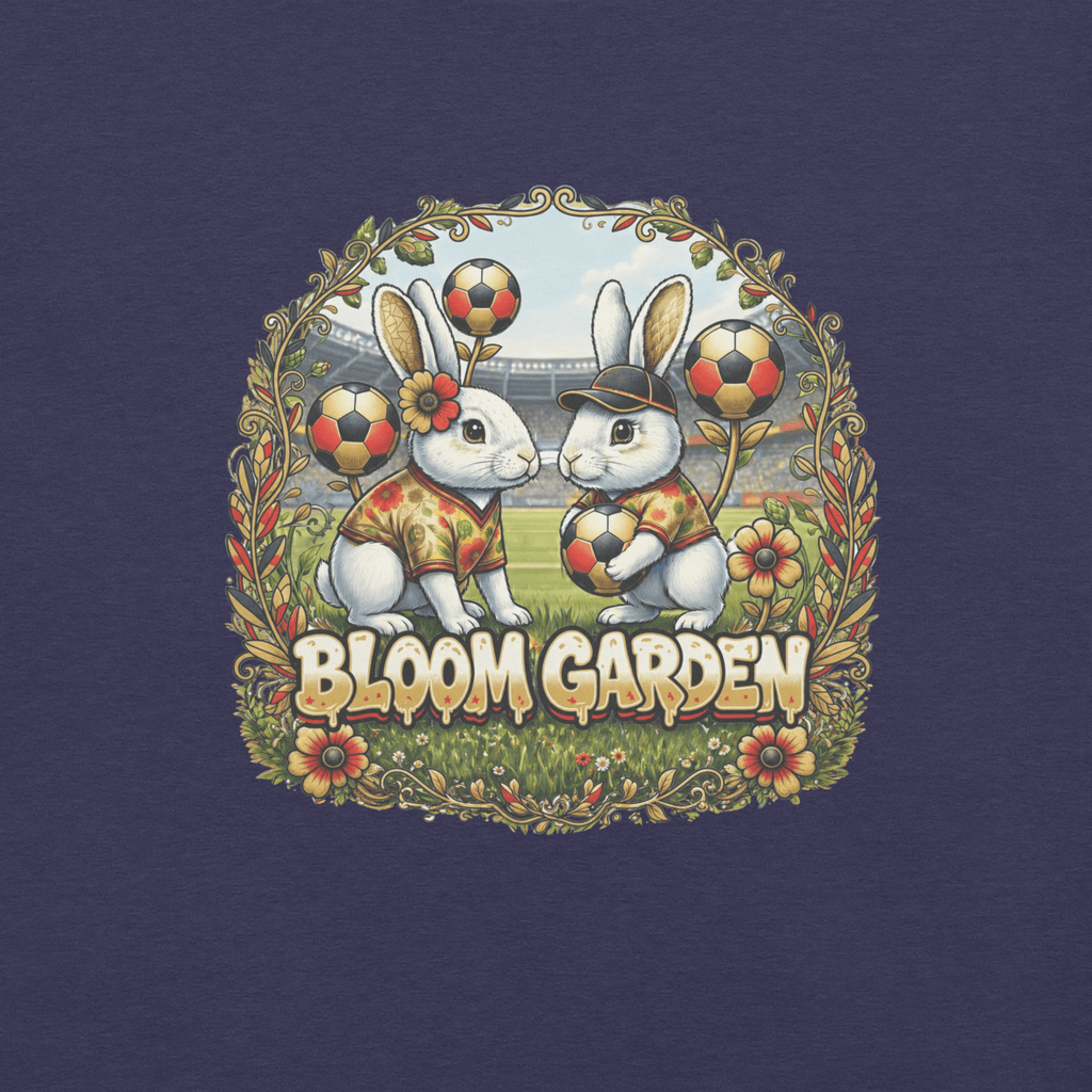 Bloom Garden German Rabbit T-shirt | German Fan | Canada Mexico USA 2026 | Unisex - BLOOM GARDEN