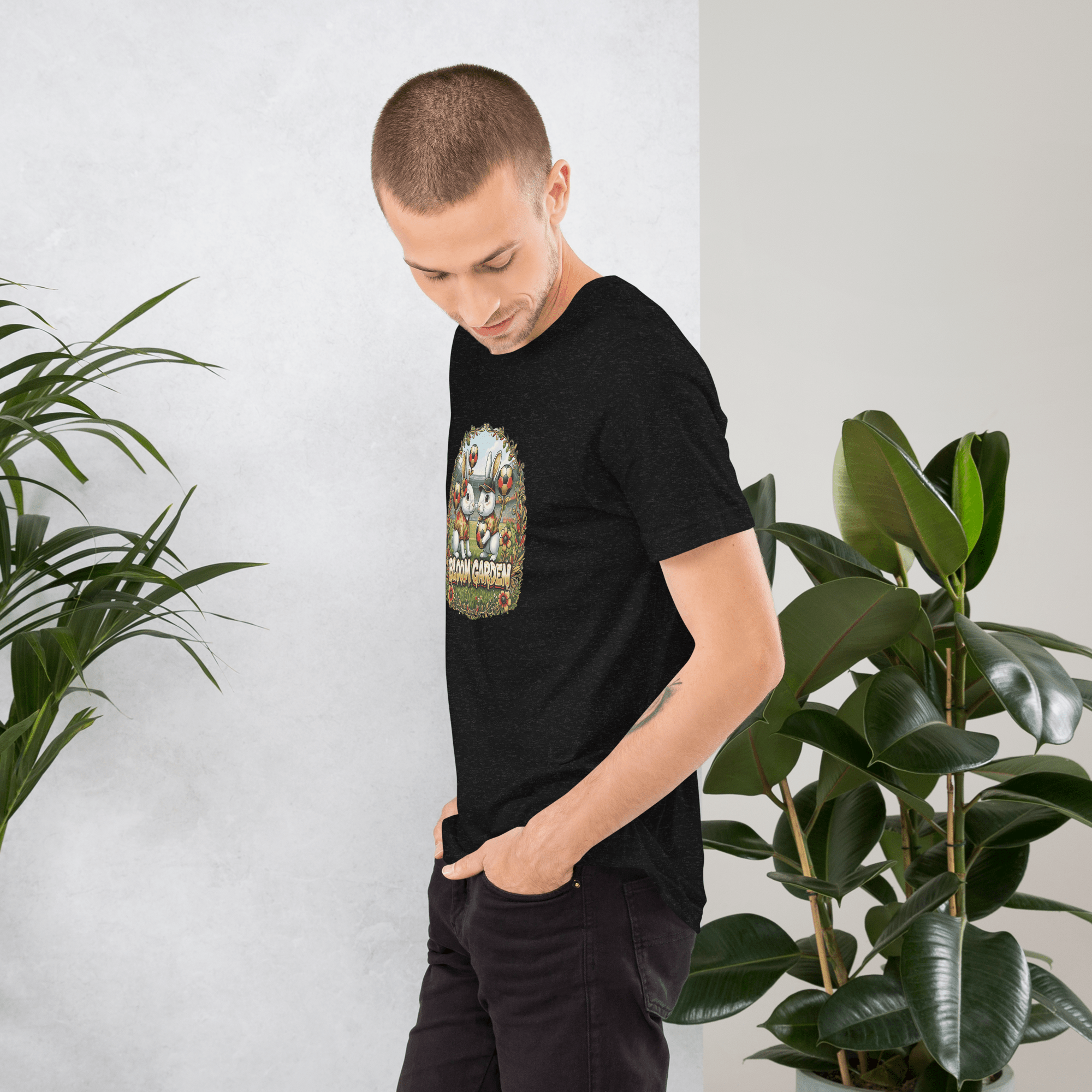 Bloom Garden German Rabbit T-shirt | German Fan | Canada Mexico USA 2026 | Unisex - BLOOM GARDEN