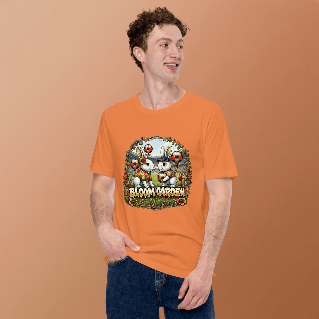 Bloom Garden German Rabbit T-shirt | German Fan | Canada Mexico USA 2026 | Unisex - BLOOM GARDEN