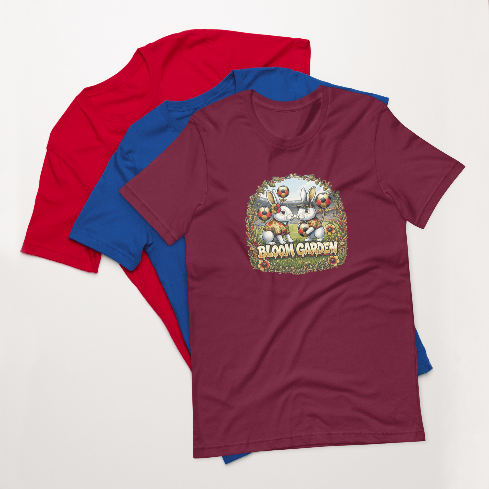 Bloom Garden German Rabbit T-shirt | German Fan | Canada Mexico USA 2026 | Unisex - BLOOM GARDEN