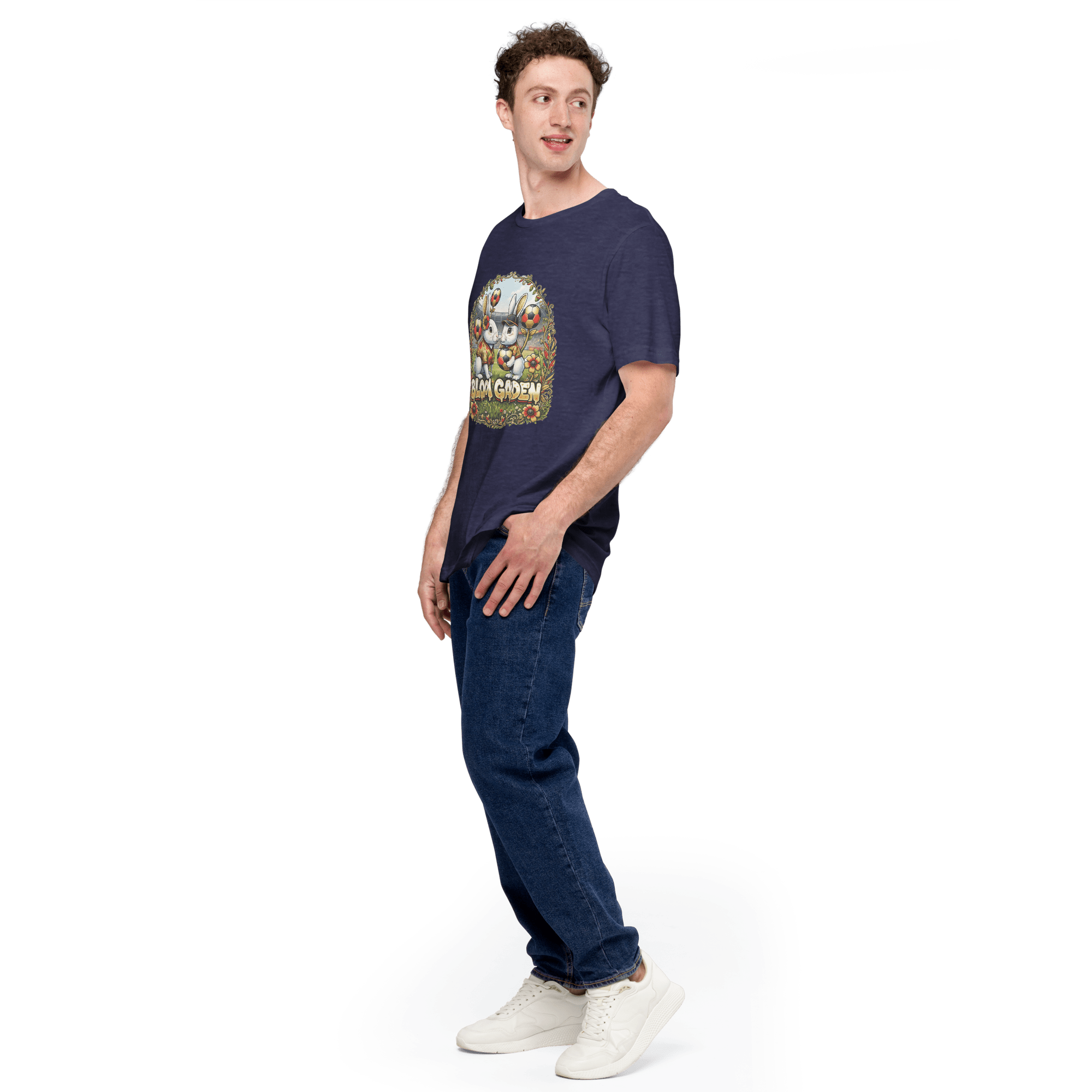 Bloom Garden German Rabbit T-shirt | German Fan | Canada Mexico USA 2026 | Unisex - BLOOM GARDEN